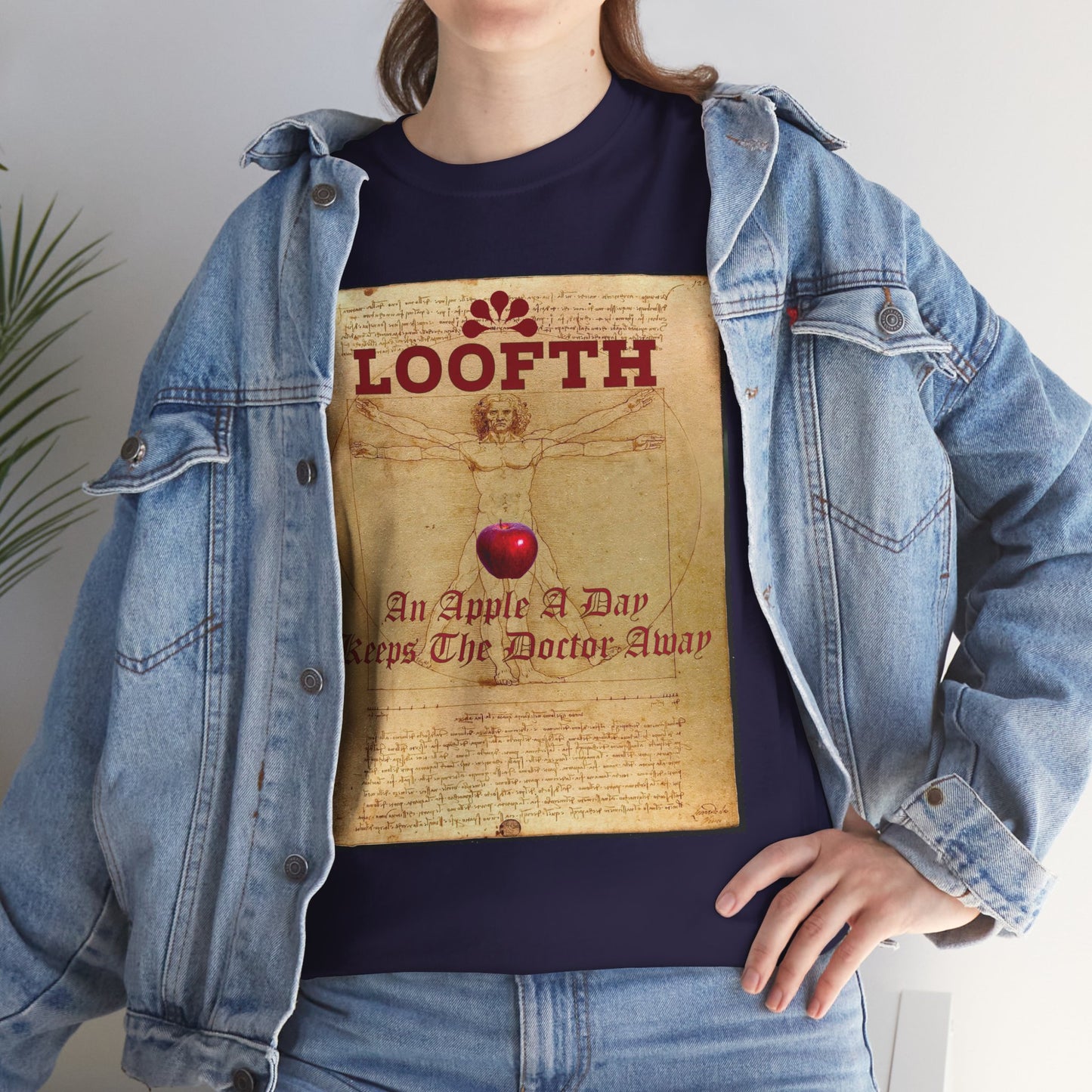 (F) Pomme Santé Unisex Heavy Cotton Tee