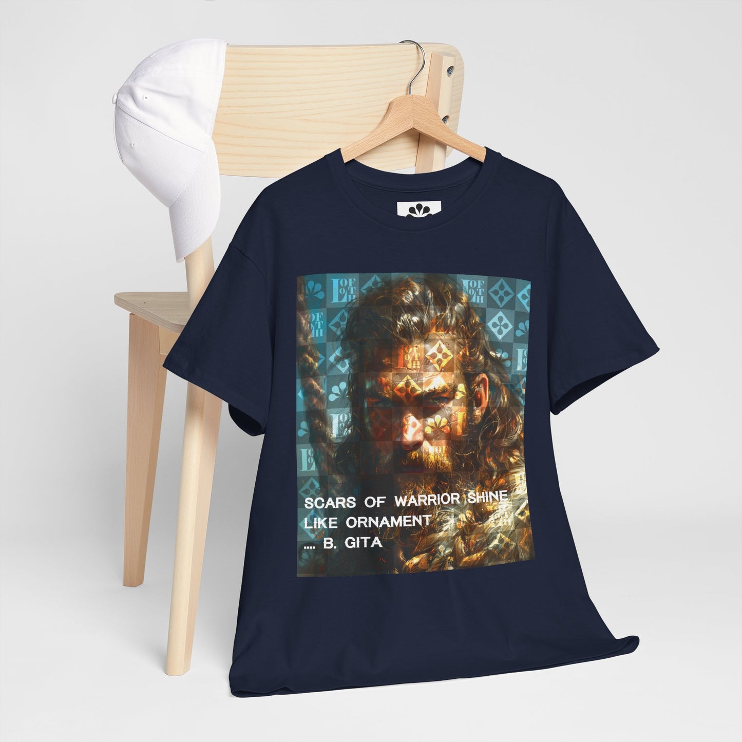 (M) Gita Guerrière Unisex Heavy Cotton Tee