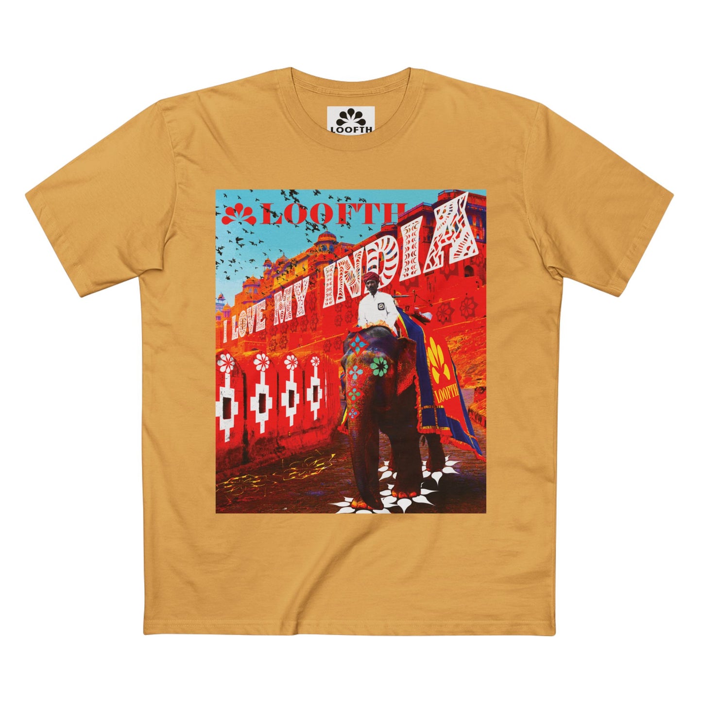 (M) Éléphant Raj Adult Staple T-Shirt
