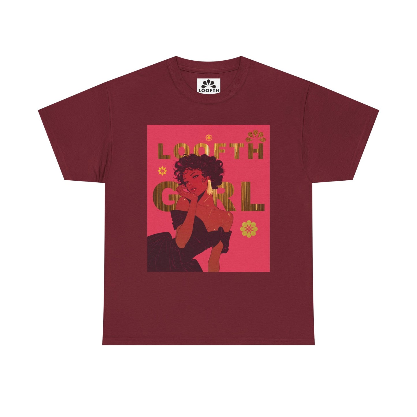 (F) Fille Audacieuse Unisex Heavy Cotton Tee