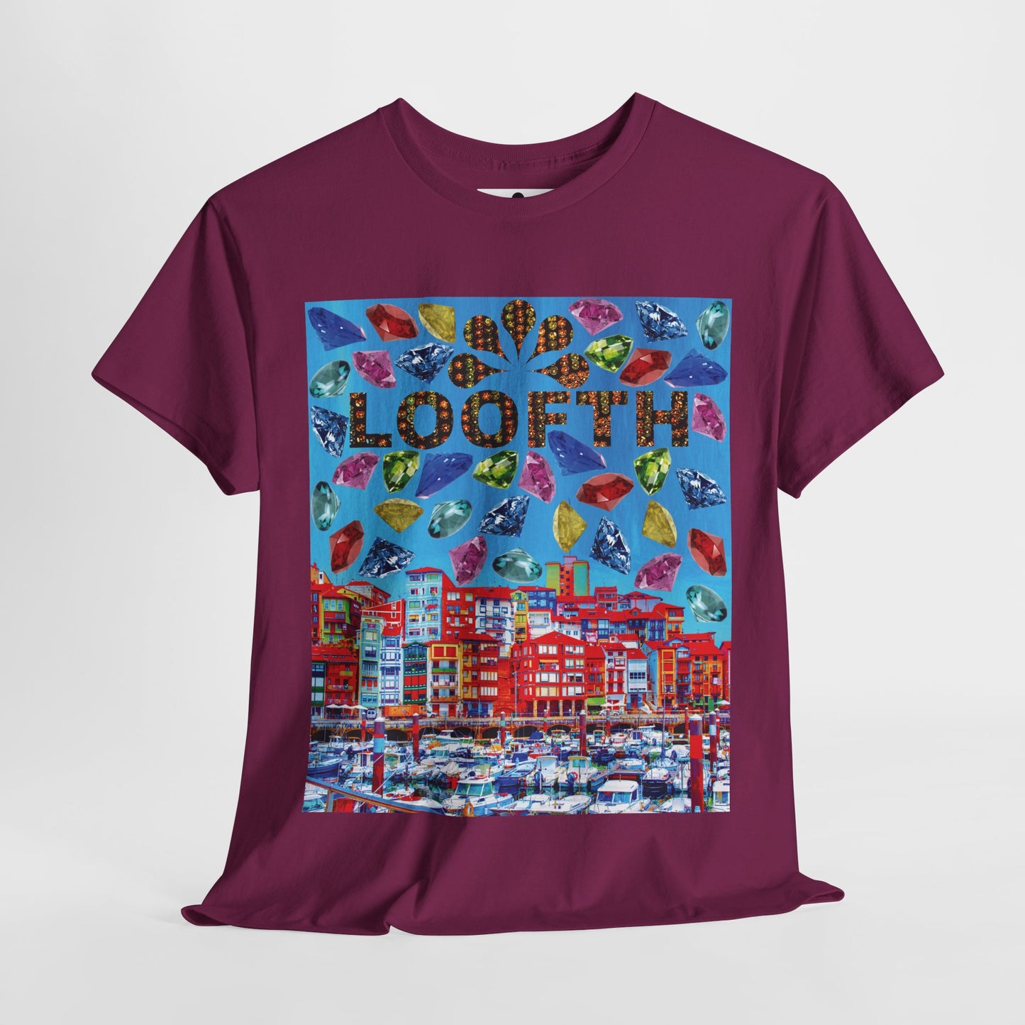 (M) Bijou Céleste Unisex Heavy Cotton Tee