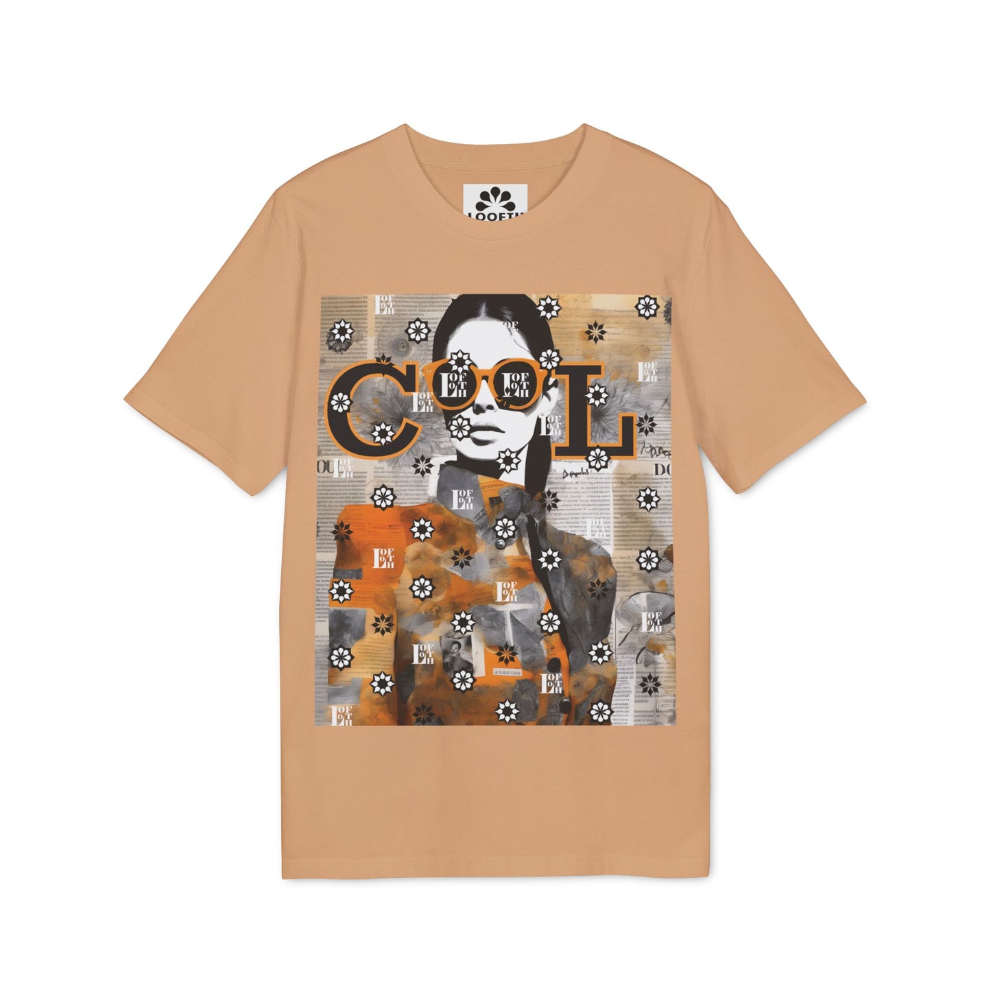 (F) Lunettes Chic Unisex Organic Combed Cotton Medium Fit T-shirt