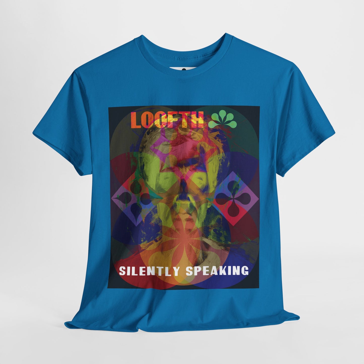 (M) Vibrance Silencieuse Unisex Heavy Cotton Tee