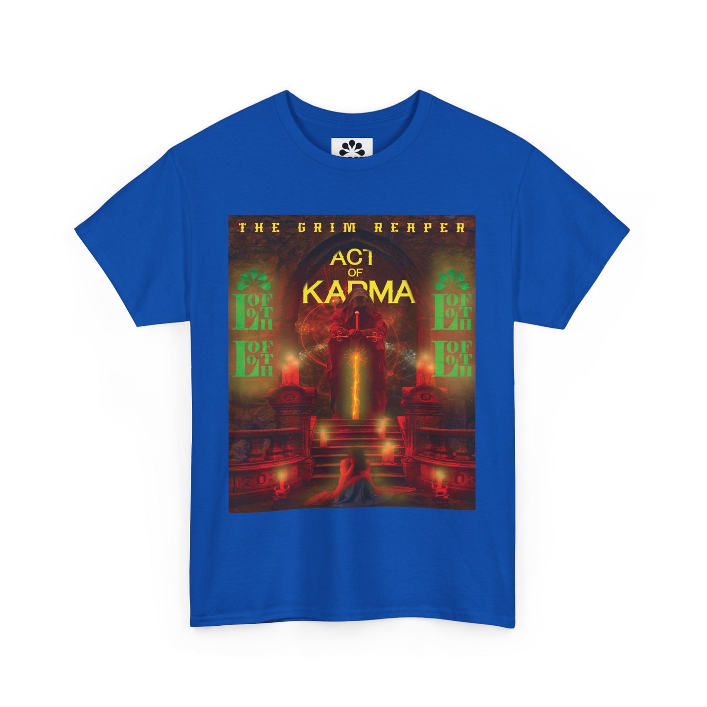 (M) Karma Rouge Unisex Heavy Cotton T-Shirt