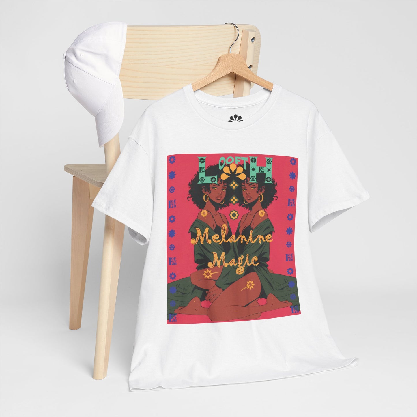 (F) Magie Ébène Unisex Heavy Cotton Tee