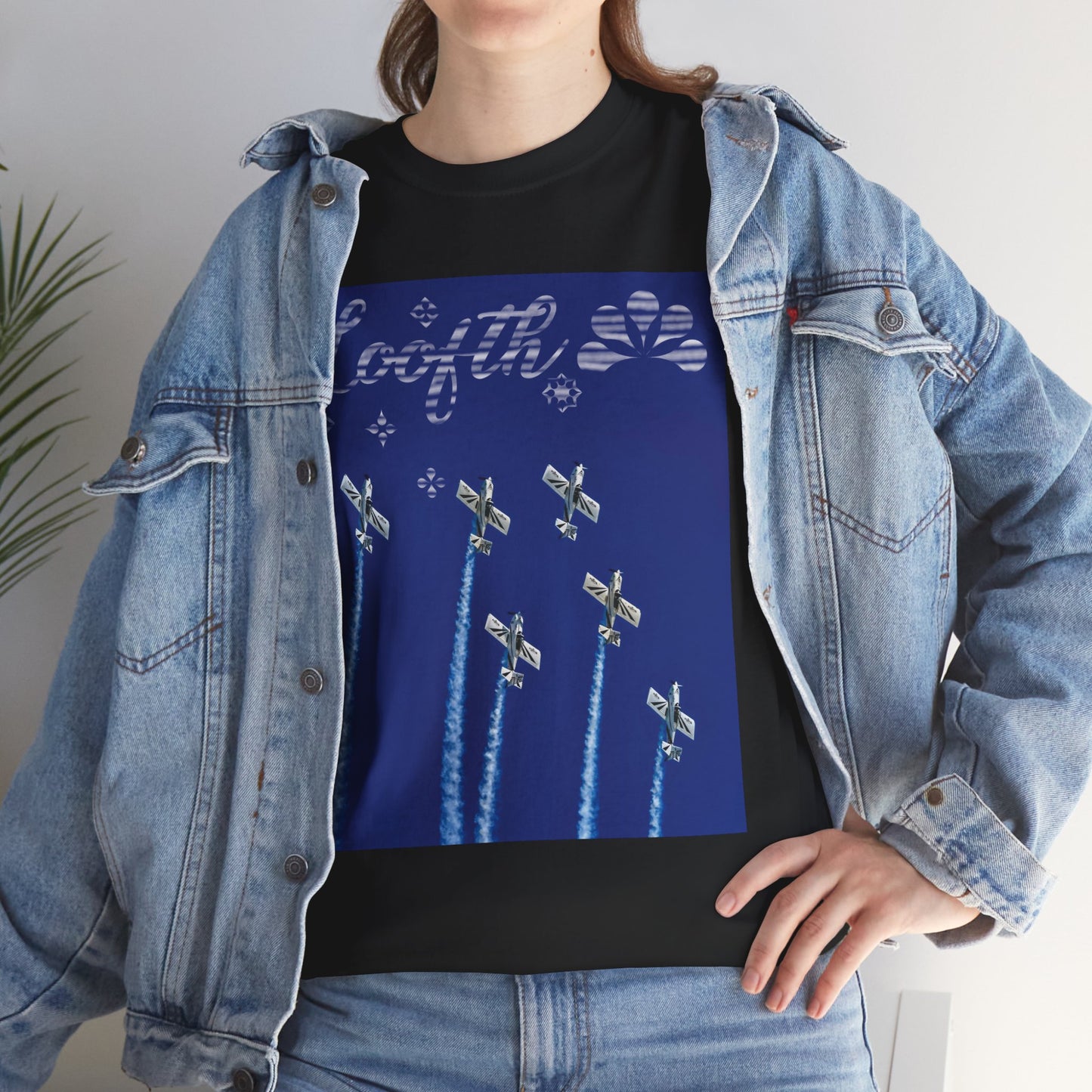(F) Aile Céleste Unisex Heavy Cotton Tee