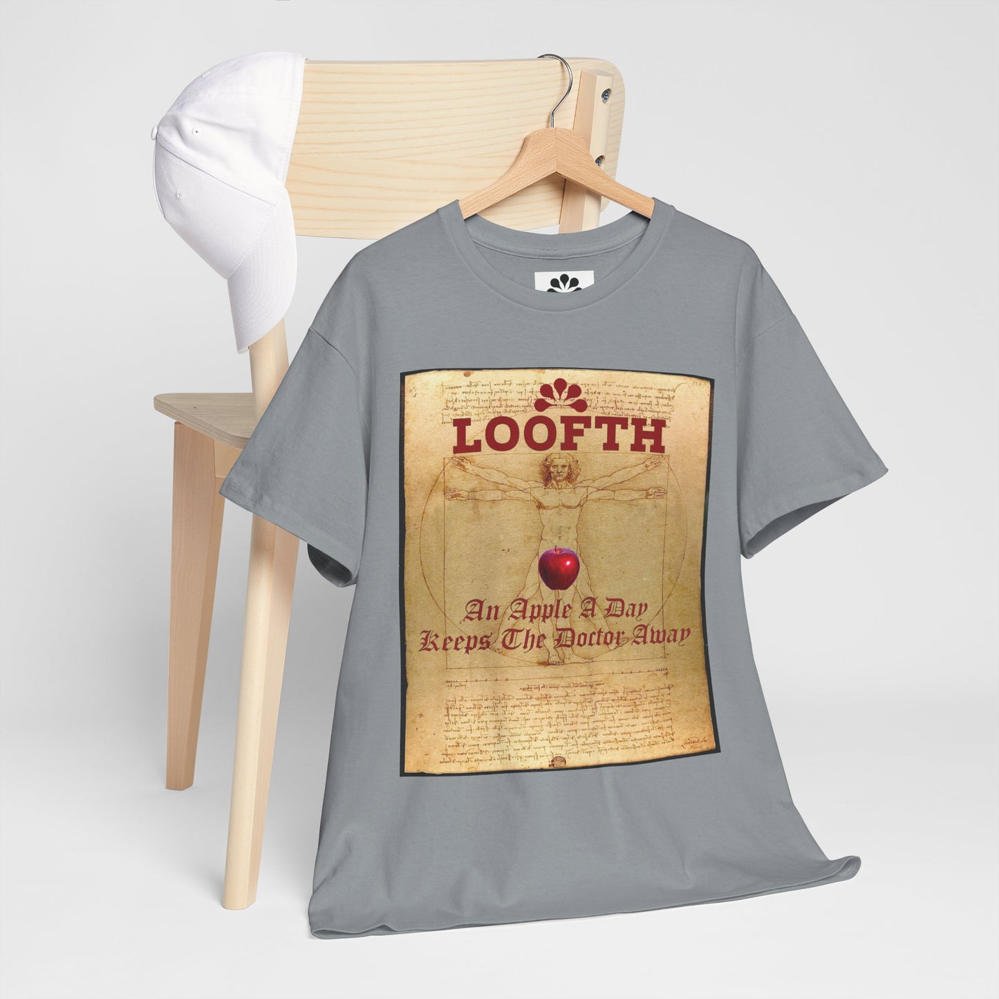 (F) Pomme Santé Unisex Heavy Cotton Tee