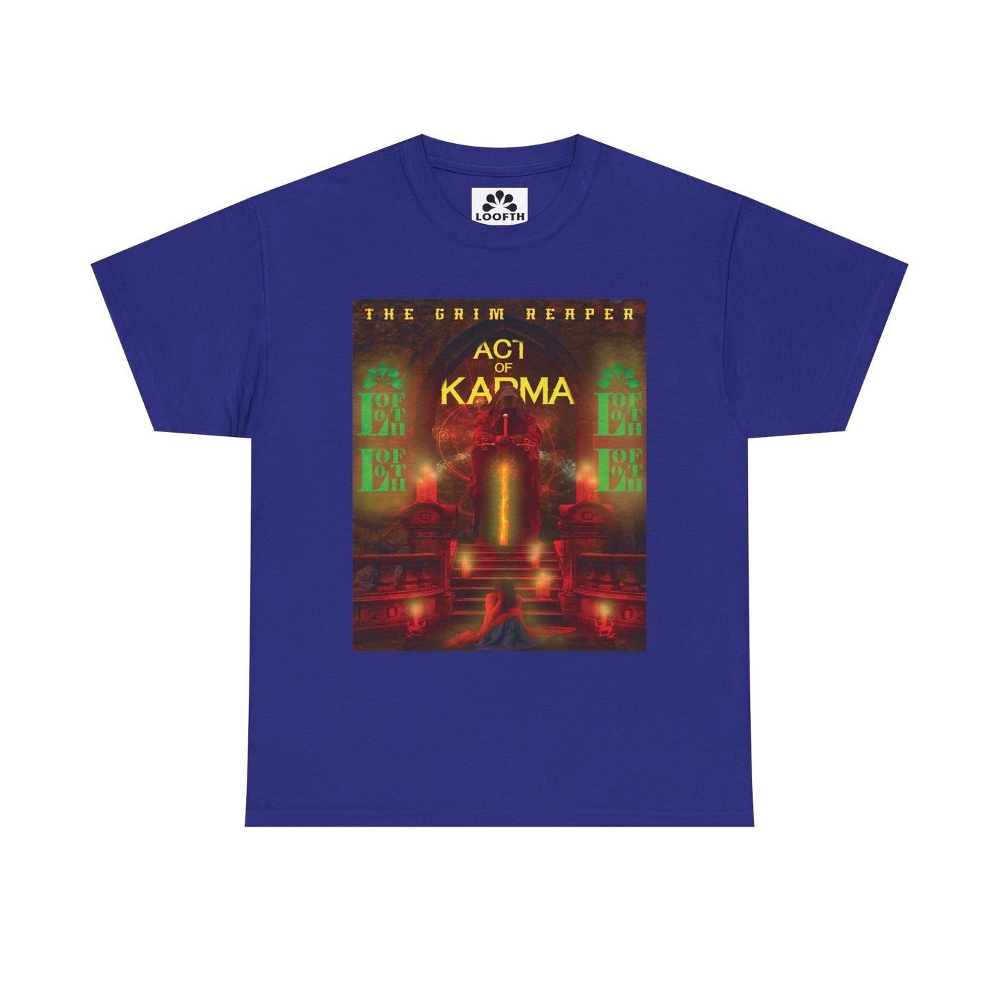 (M) Karma Rouge Unisex Heavy Cotton T-Shirt