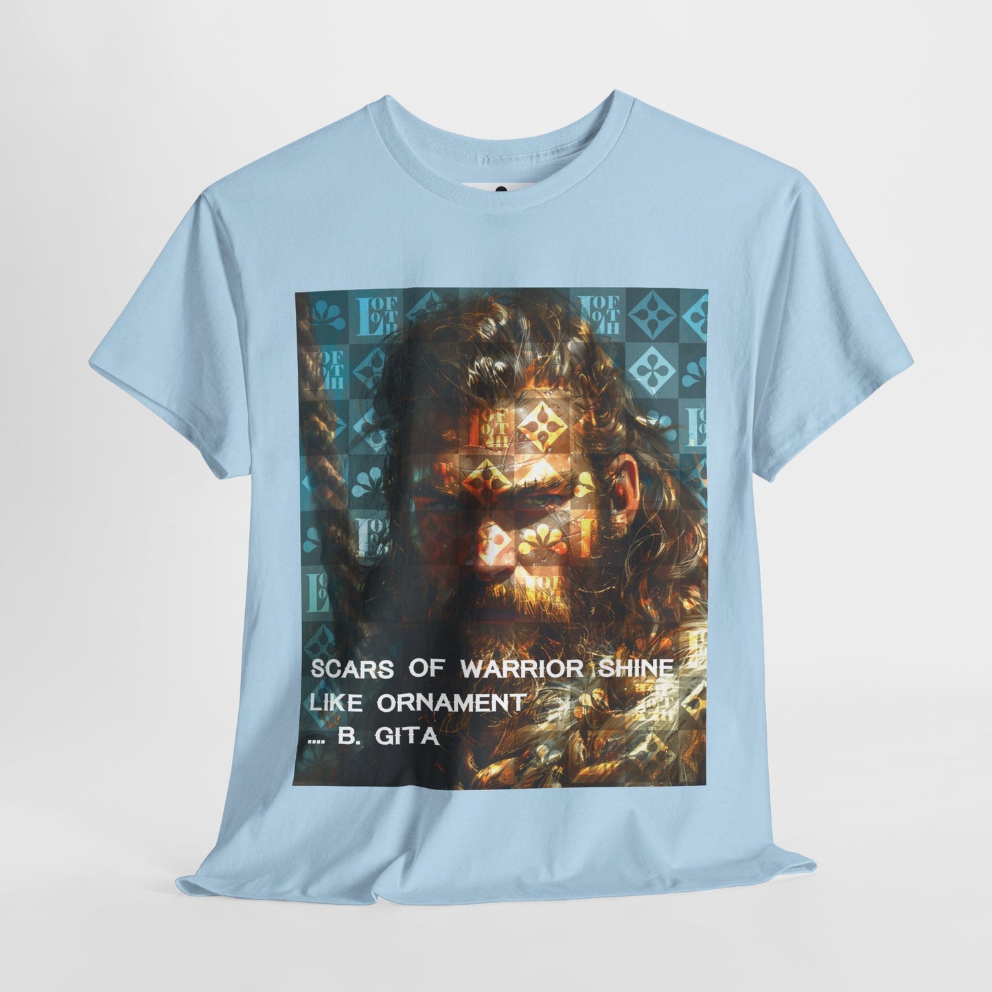 (M) Gita Guerrière Unisex Heavy Cotton Tee