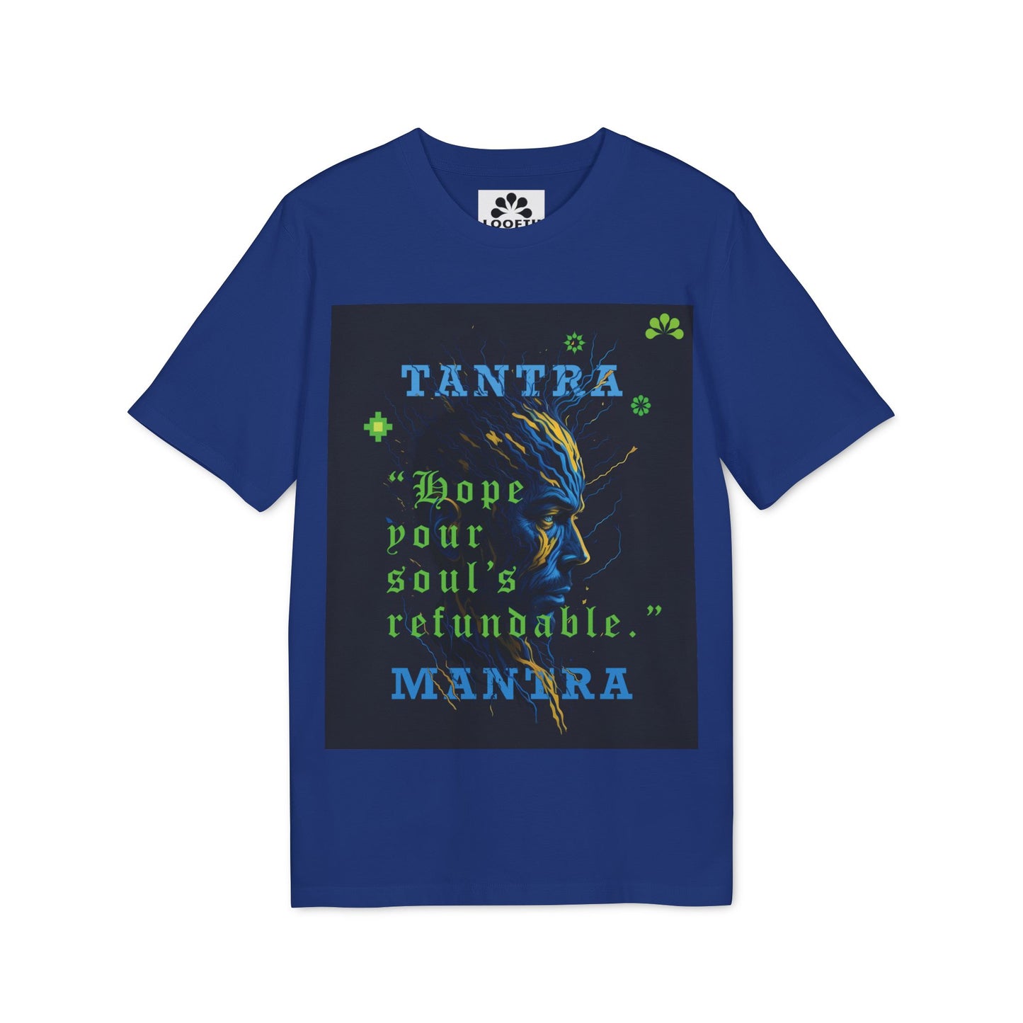 (F) Mantra Lumière Unisex Organic Combed Cotton Medium Fit T-shirt