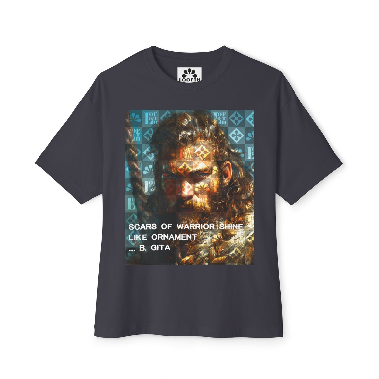 (F) Gita Guerrière Unisex Oversized Boxy Tee