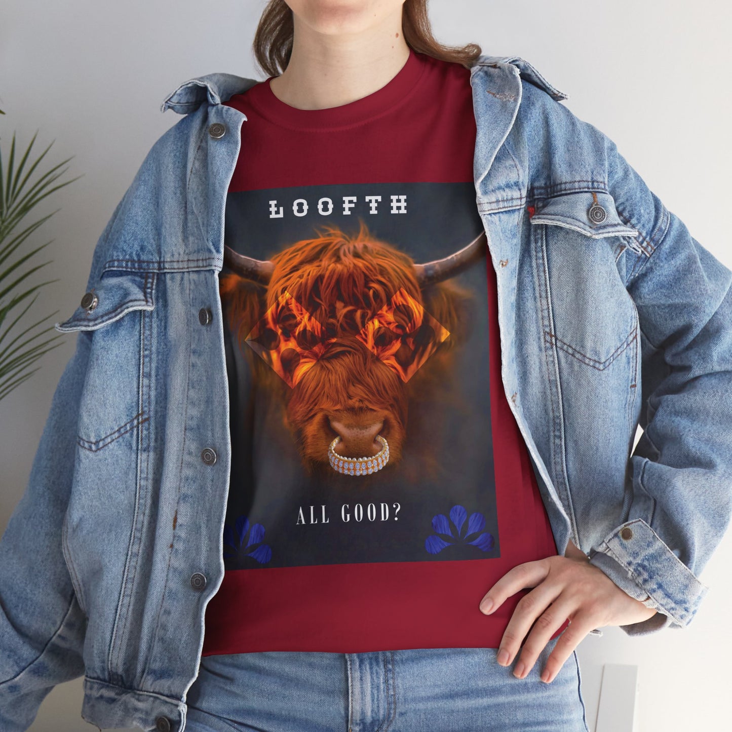 (F) Taureau Noble Unisex Heavy Cotton Tee