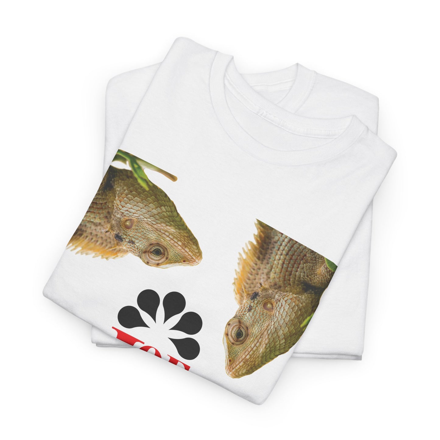 (M) Caméléon Flora Unisex Heavy Cotton Tee