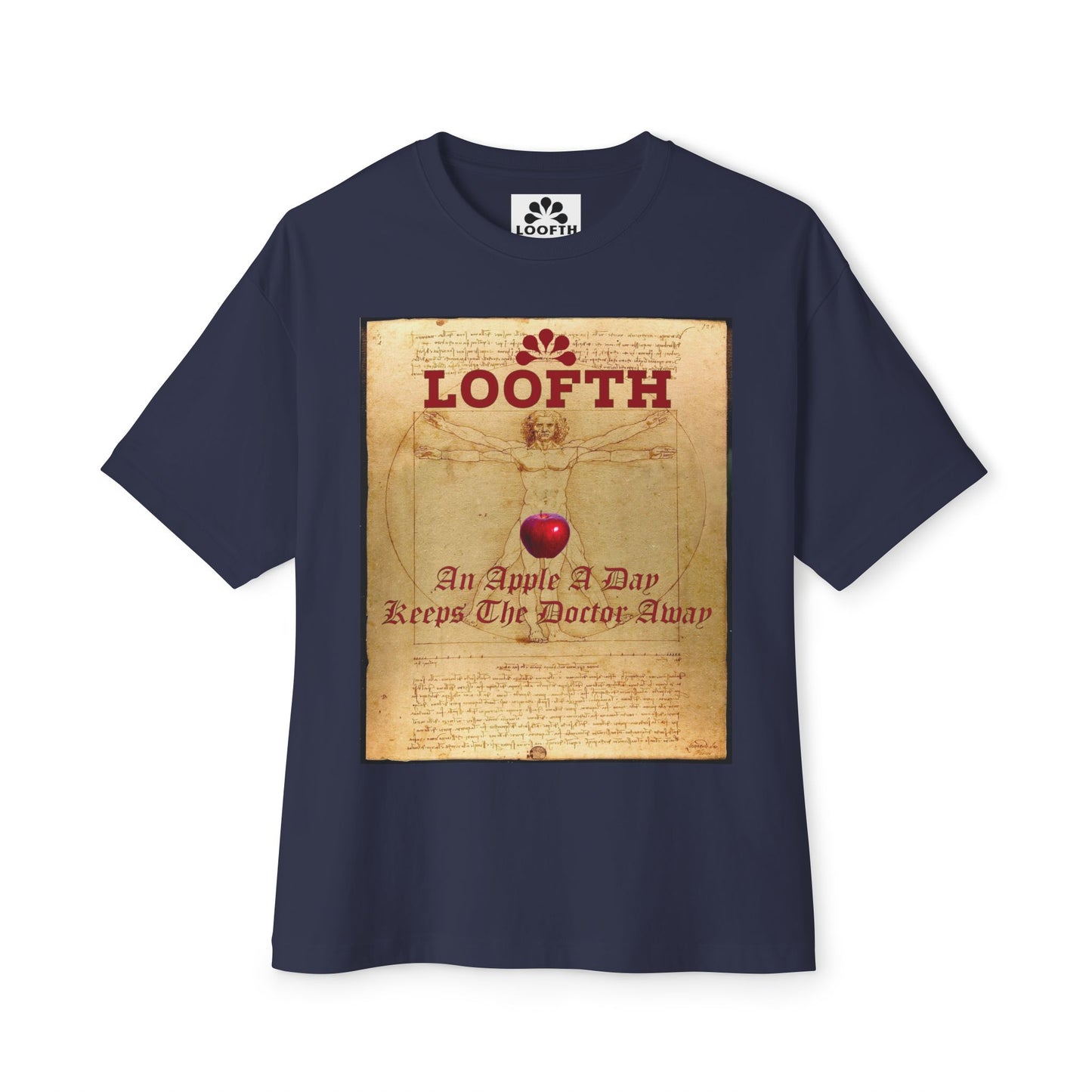 (M) Pomme Santé Unisex Oversized Tee