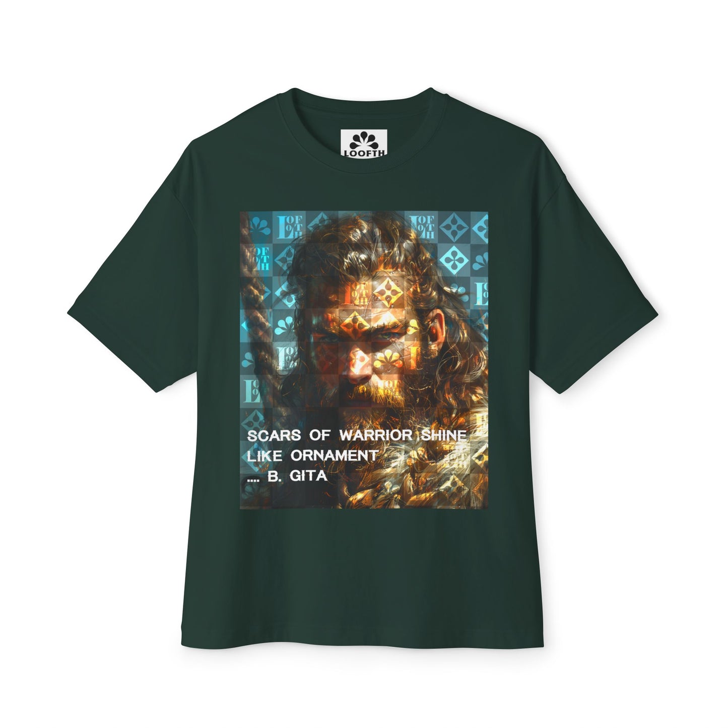 (M) Gita Guerrière Unisex Oversized Tee