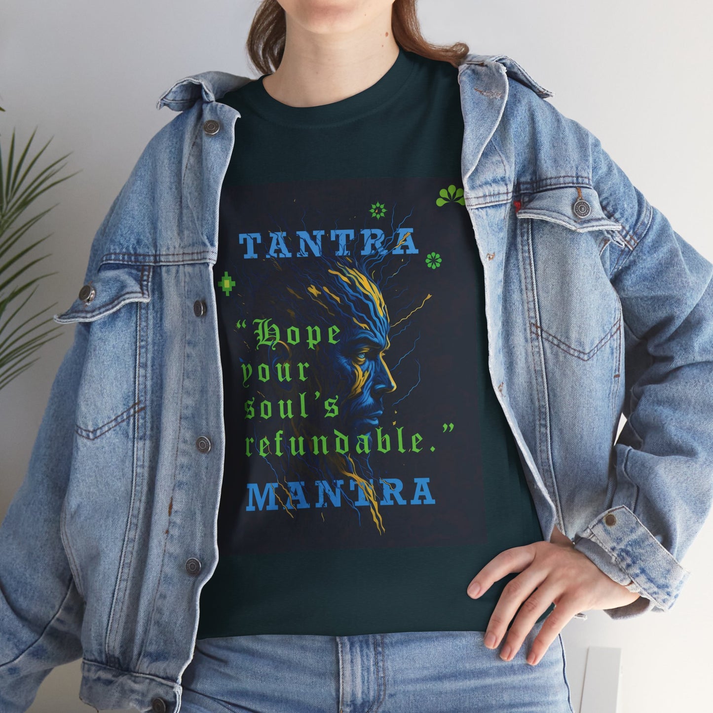 (F) Mantra Lumière Unisex Heavy Cotton Tee