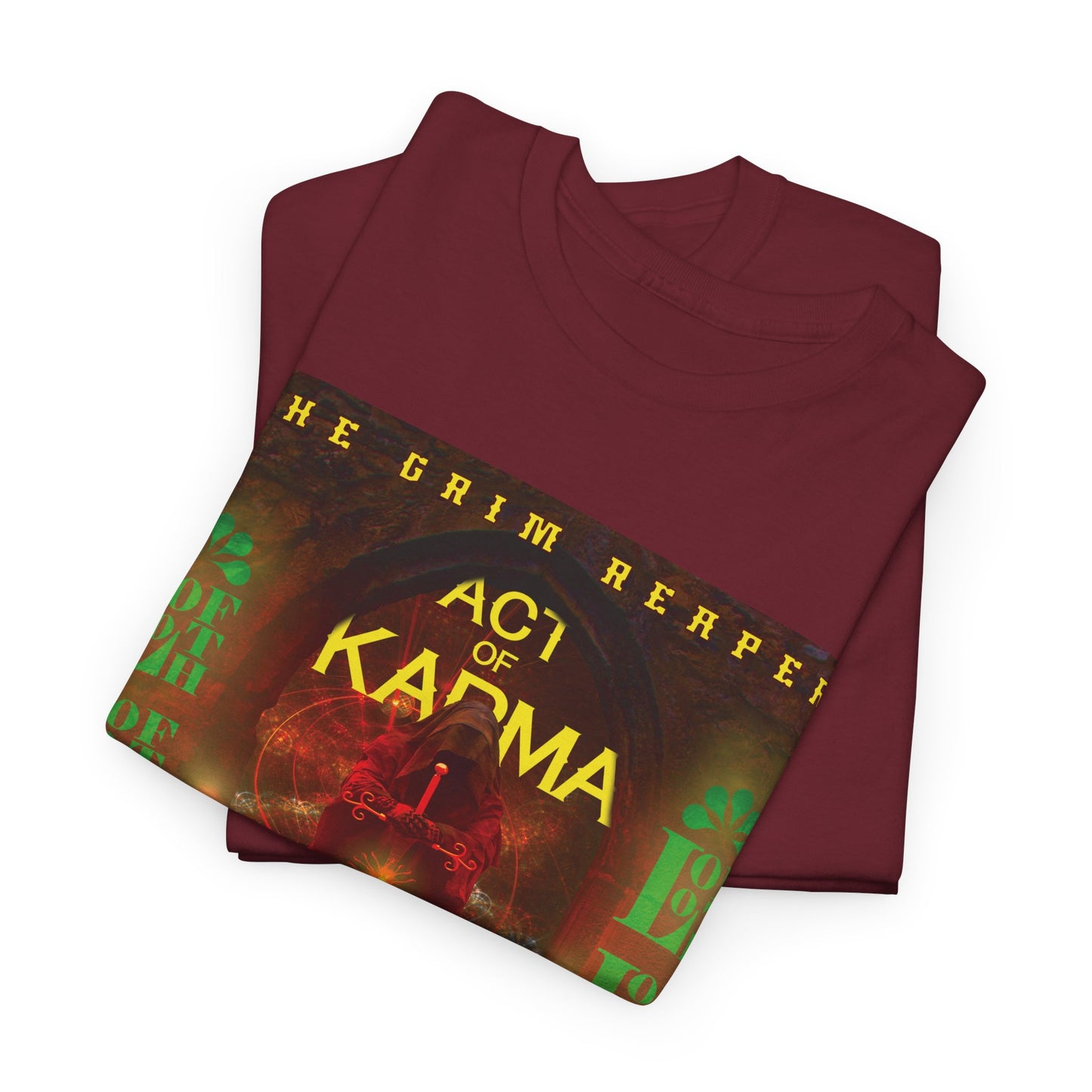 (F) Karma Rouge Heavy Cotton Tee