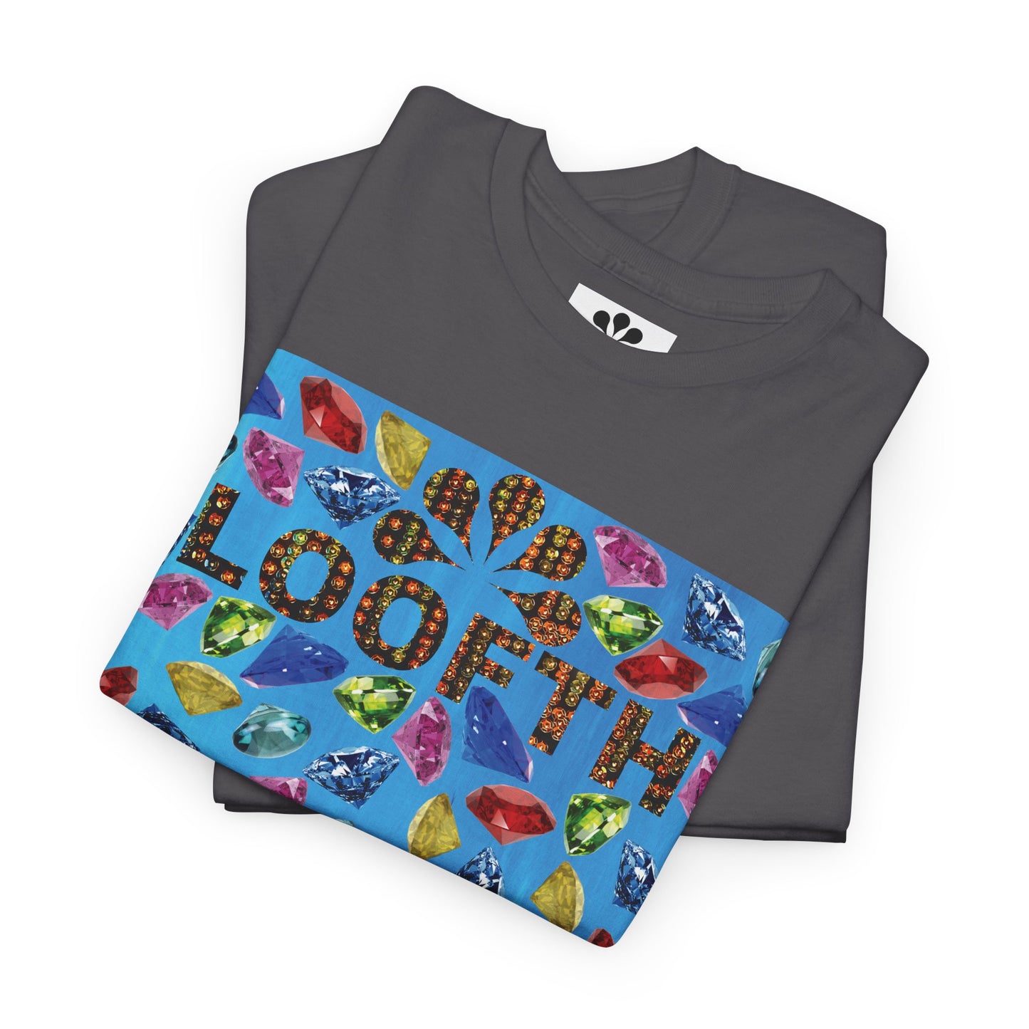 (F) Bijou Céleste Unisex Heavy Cotton Tee