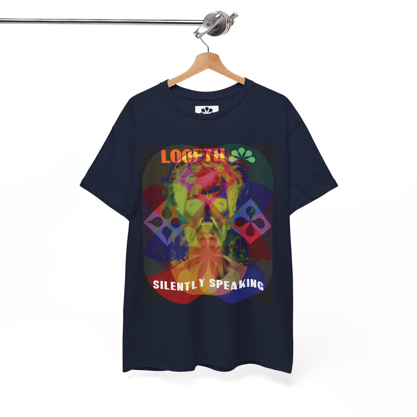 (M) Vibrance Silencieuse Unisex Heavy Cotton Tee