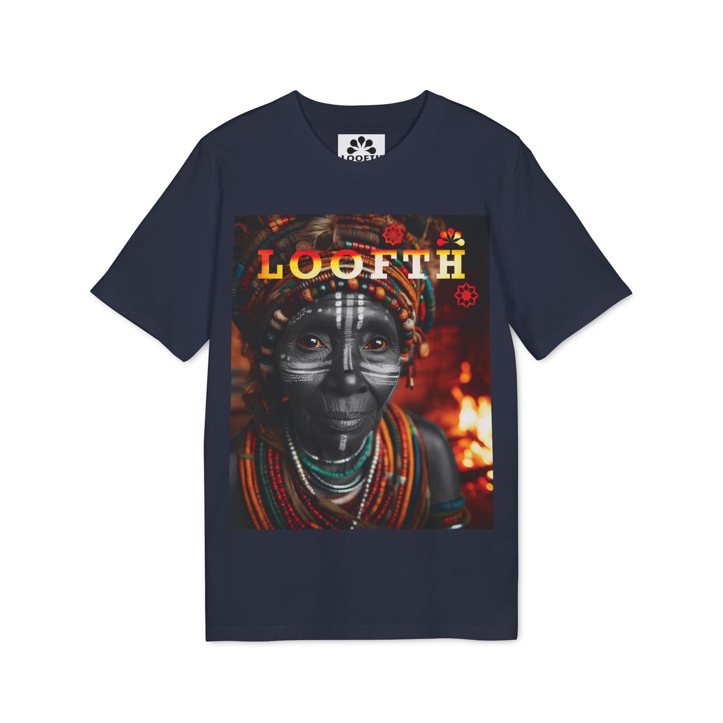 (F) Reine Africaine Unisex Organic Combed Cotton Medium Fit T-shirt