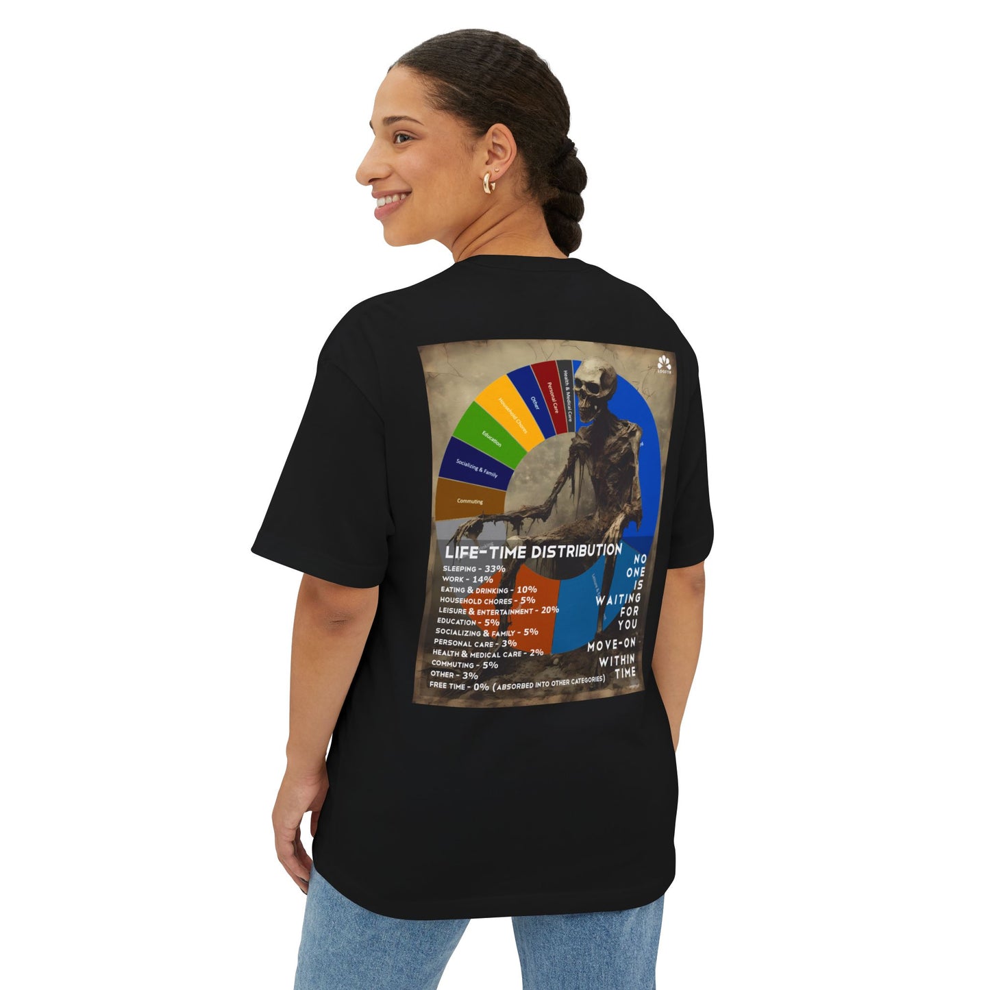 (F) Crâne Vivace Unisex Oversized Boxy Tee