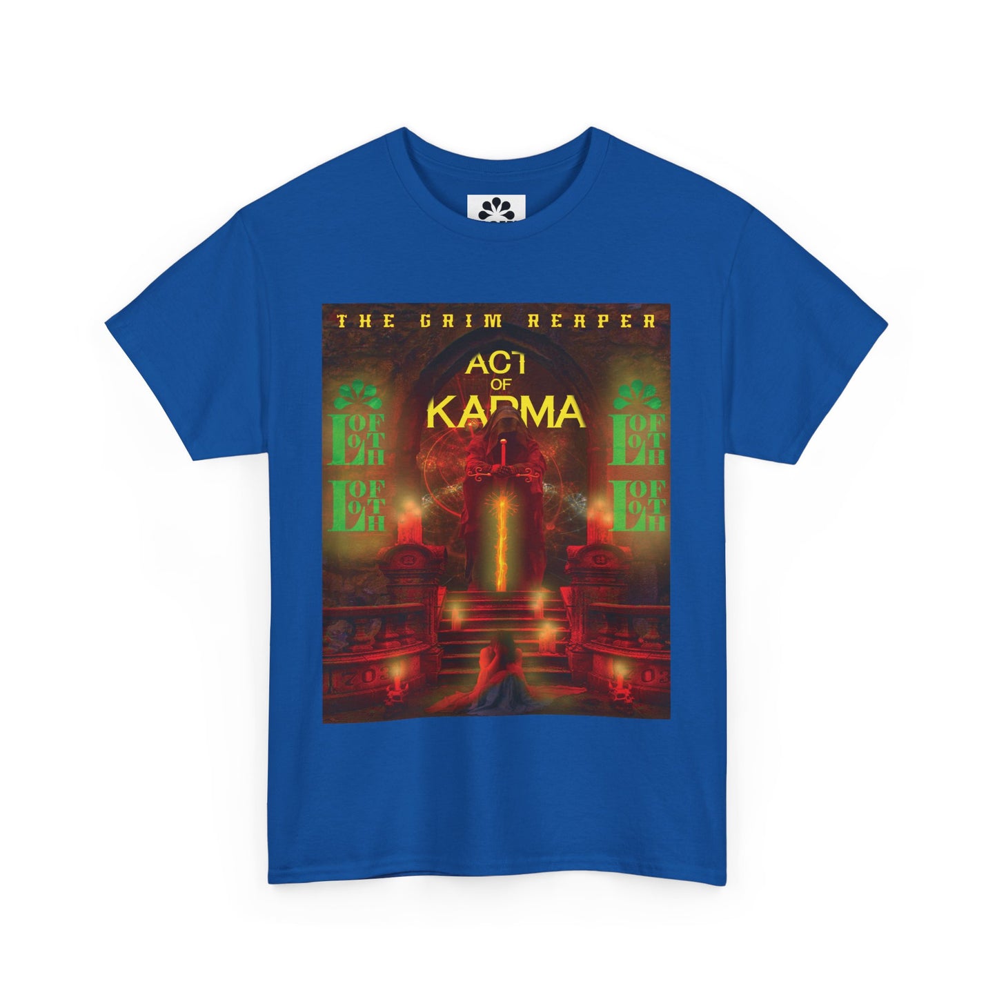 (M) Karma Rouge Unisex Heavy Cotton T-Shirt