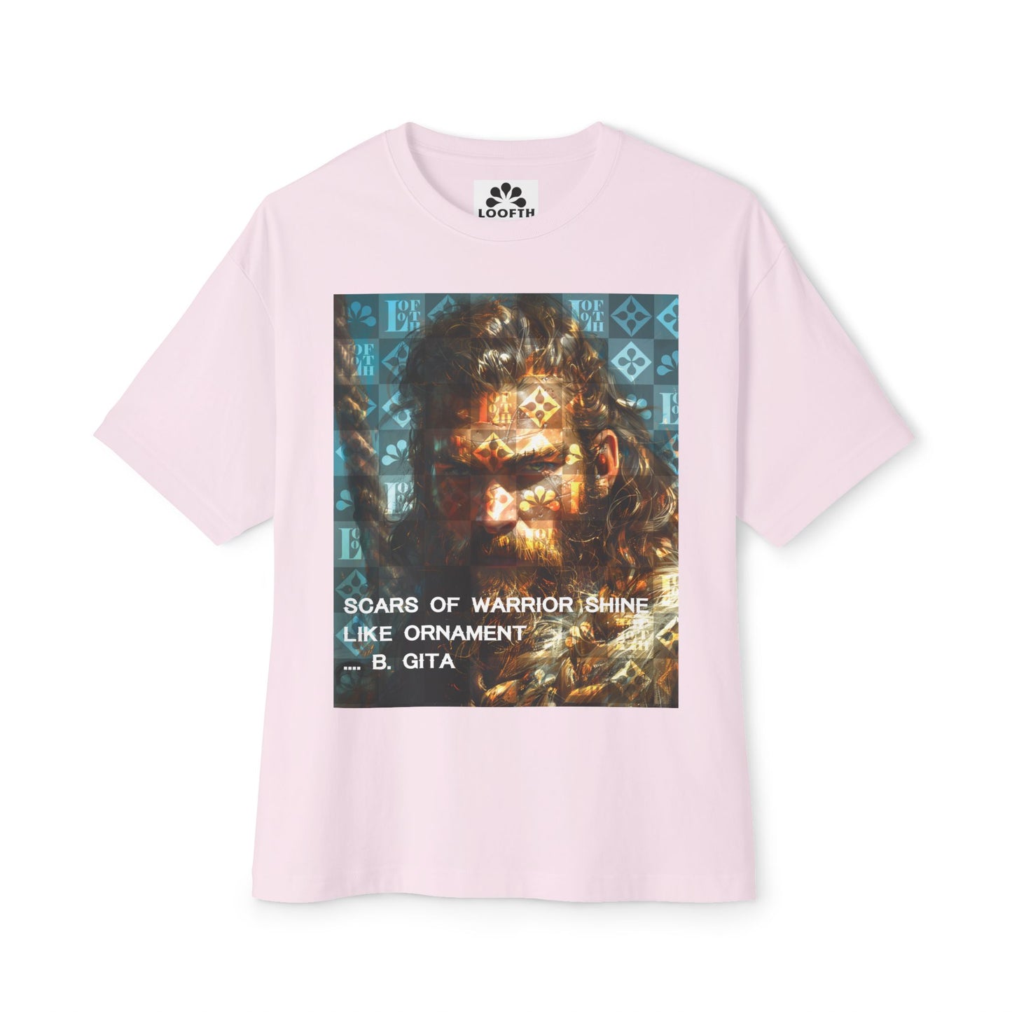 (F) Gita Guerrière Unisex Oversized Boxy Tee