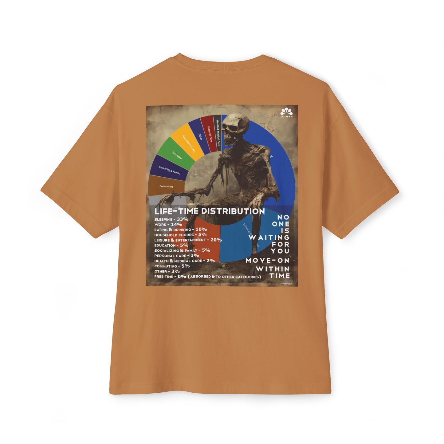 (M) Crâne Vivace Unisex Oversized Boxy Tee
