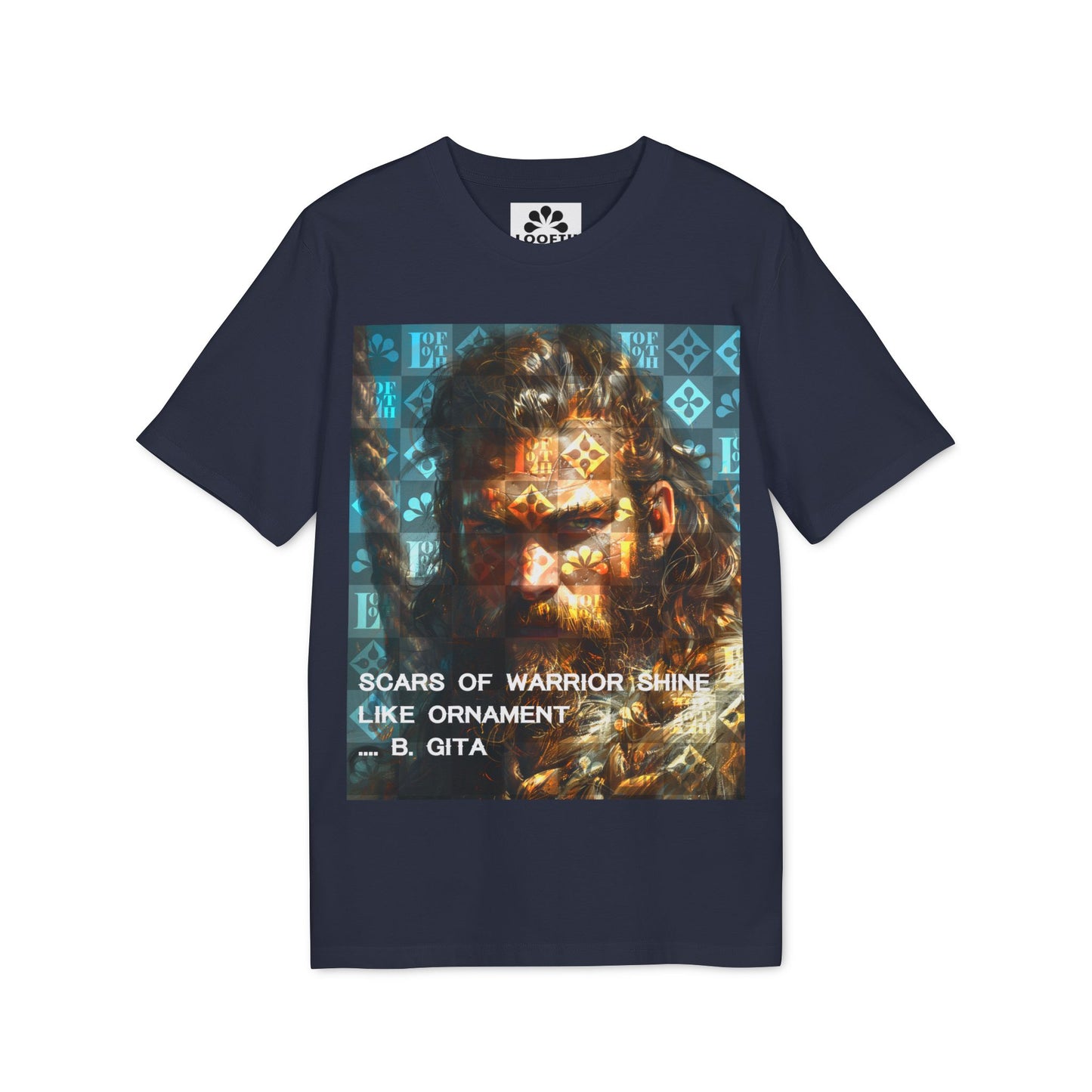 (F) Gita Guerrière Unisex Organic Combed Cotton Medium Fit T-shirt