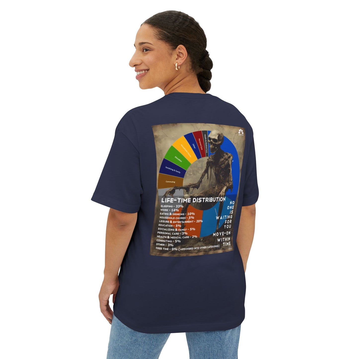 (F) Crâne Vivace Unisex Oversized Boxy Tee