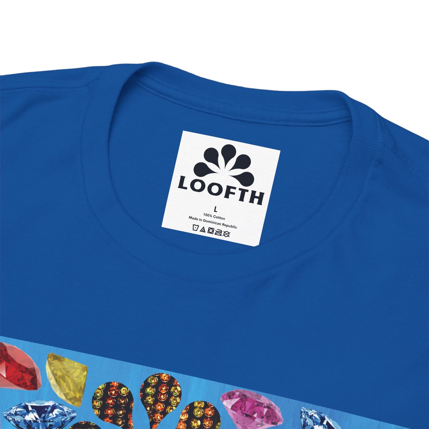 (M) Bijou Céleste Unisex Heavy Cotton Tee