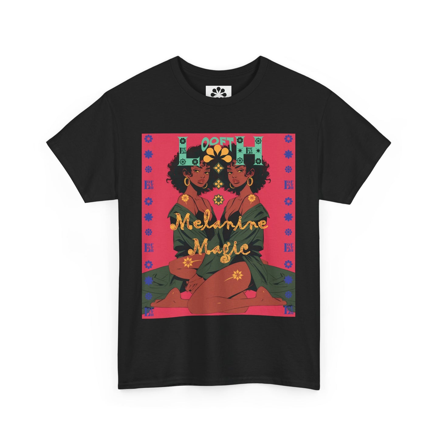 (F) Magie Ébène Unisex Heavy Cotton Tee