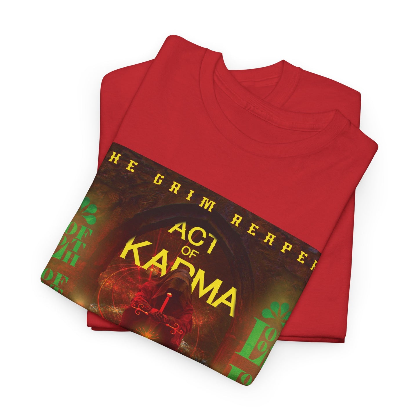 (F) Karma Rouge Heavy Cotton Tee