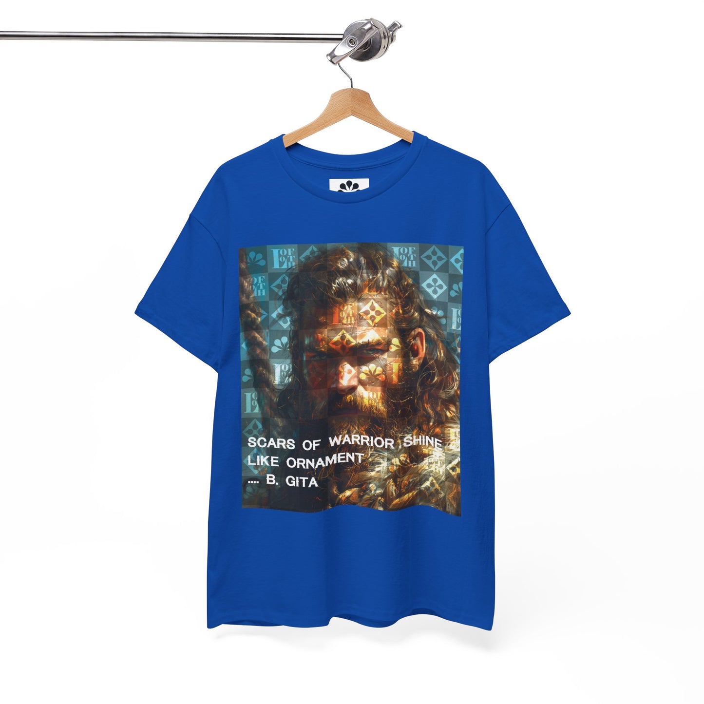 (M) Gita Guerrière Unisex Heavy Cotton Tee