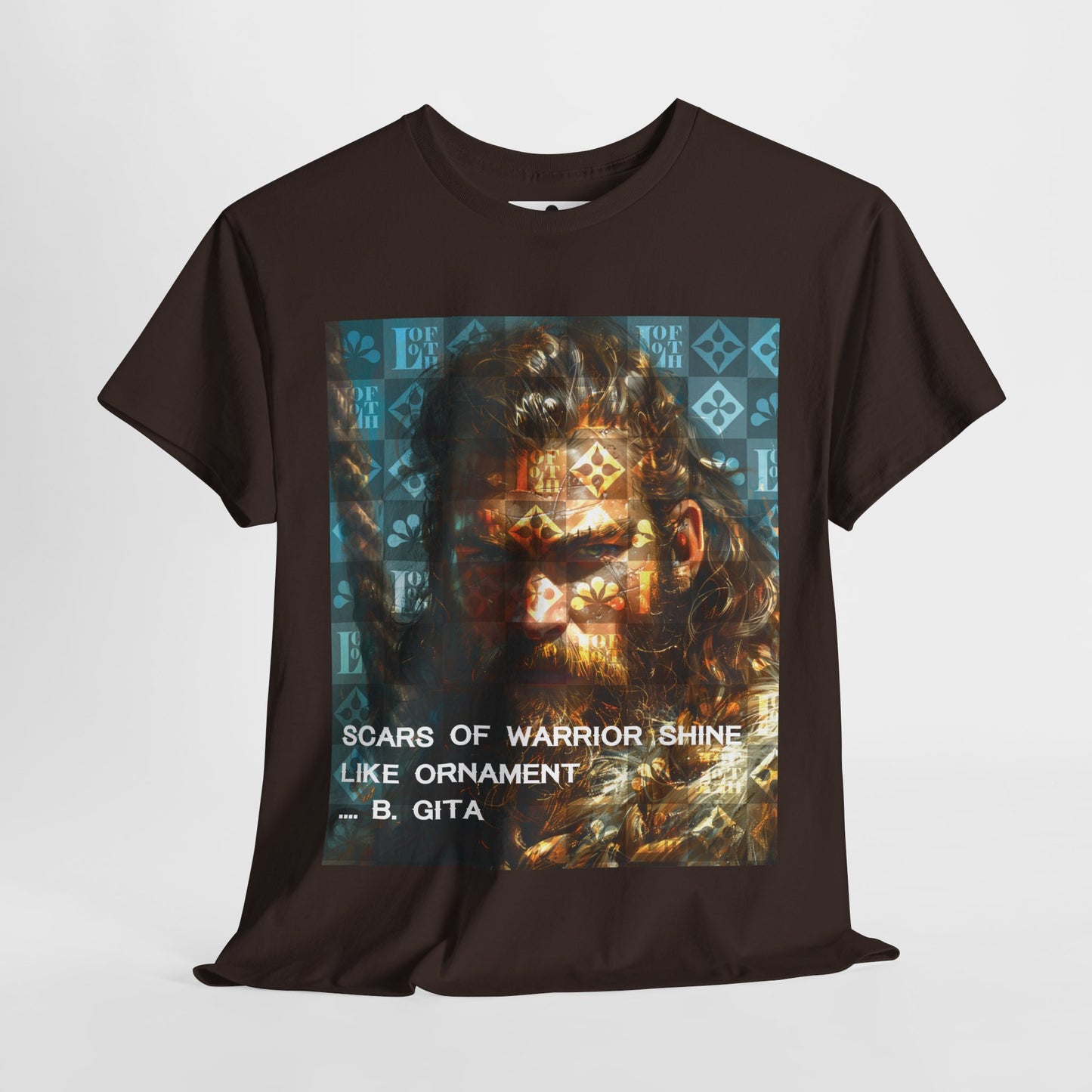 (F) Gita Guerrière Unisex Heavy Cotton Tee