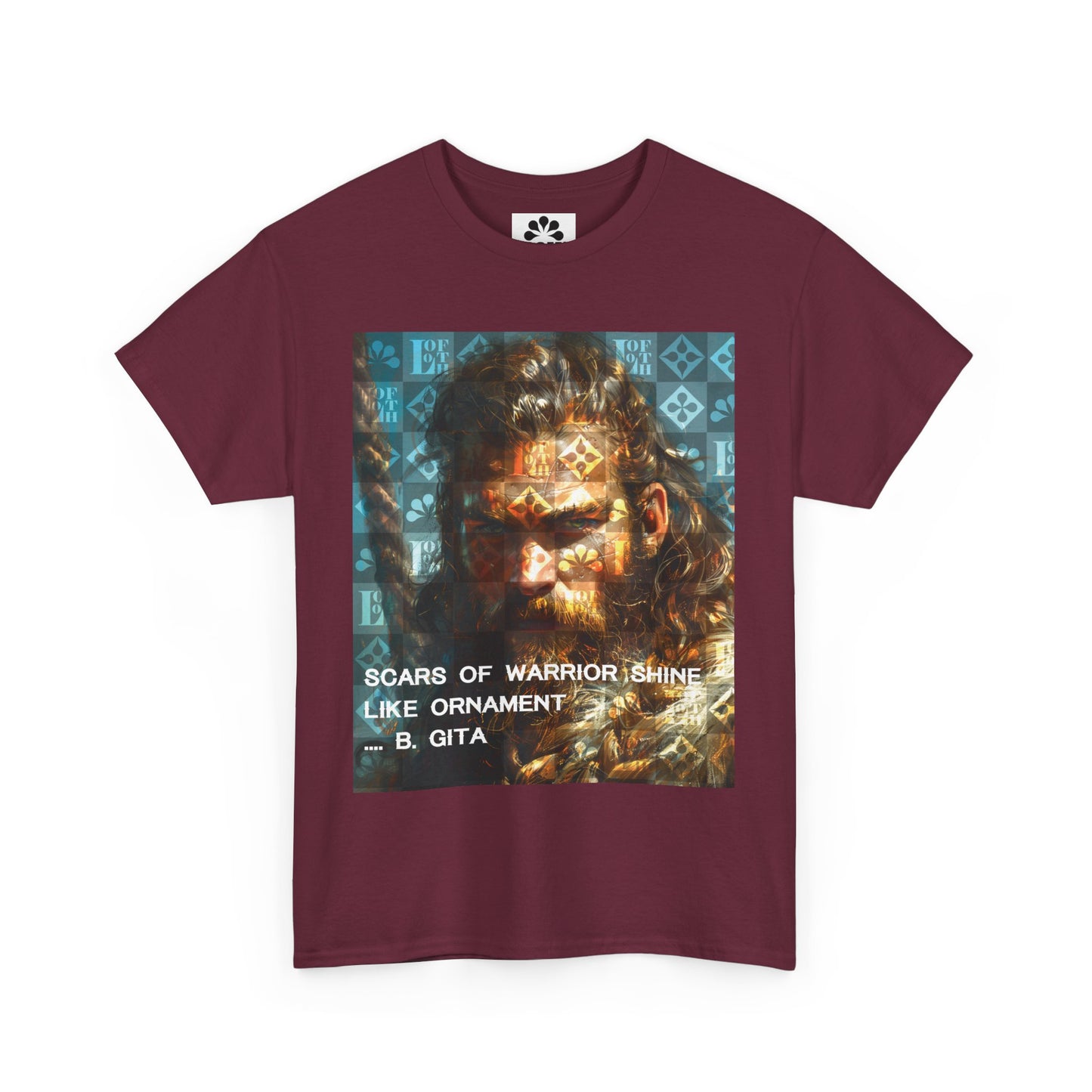 (M) Gita Guerrière Unisex Heavy Cotton Tee