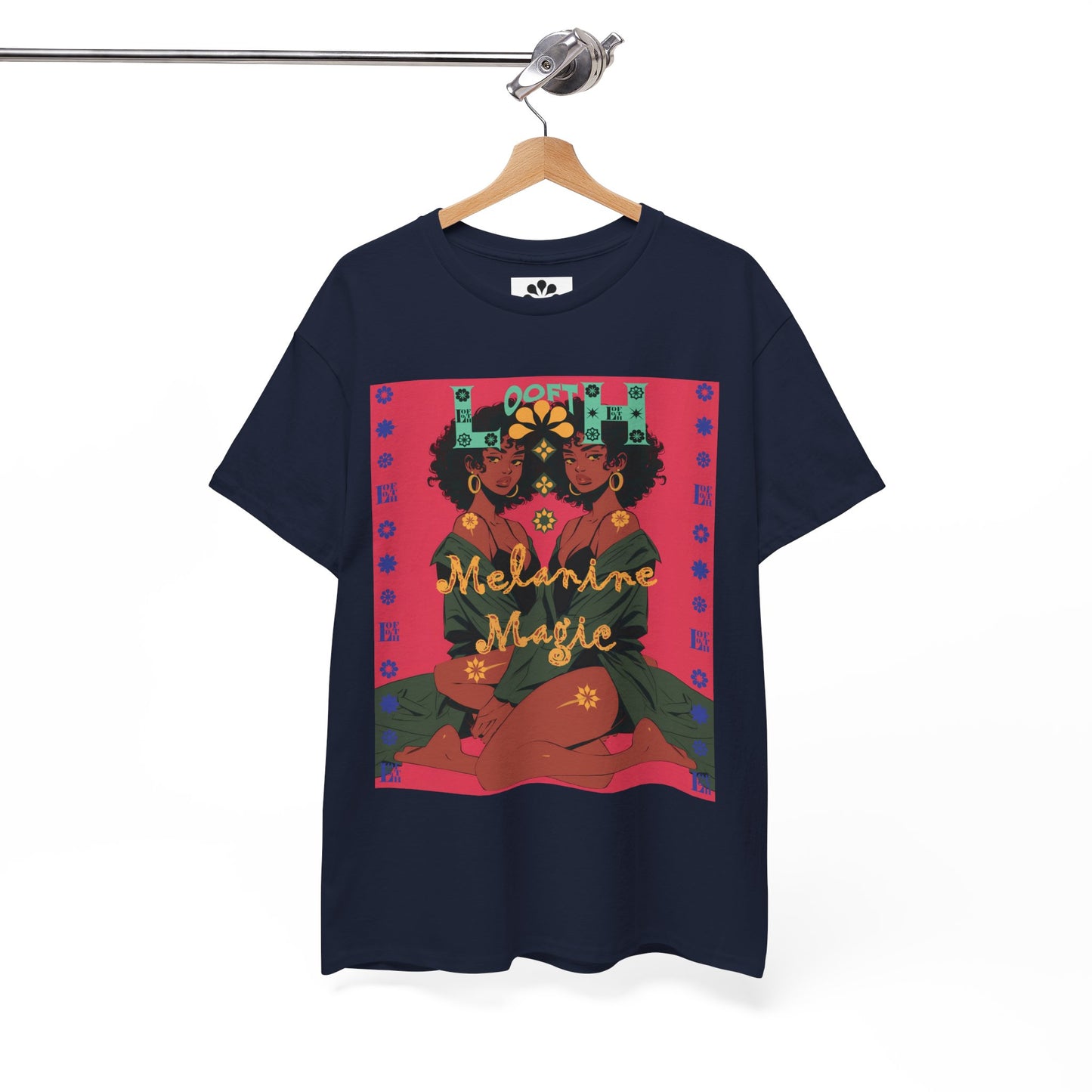 (F) Magie Ébène Unisex Heavy Cotton Tee