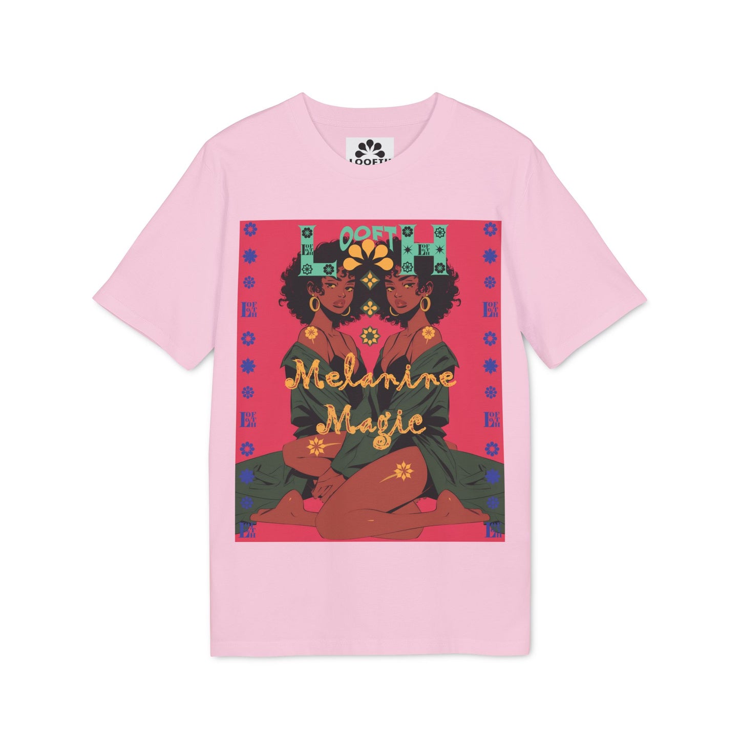 (F) Magie Ébène Unisex Organic Combed Cotton Medium Fit T-shirt