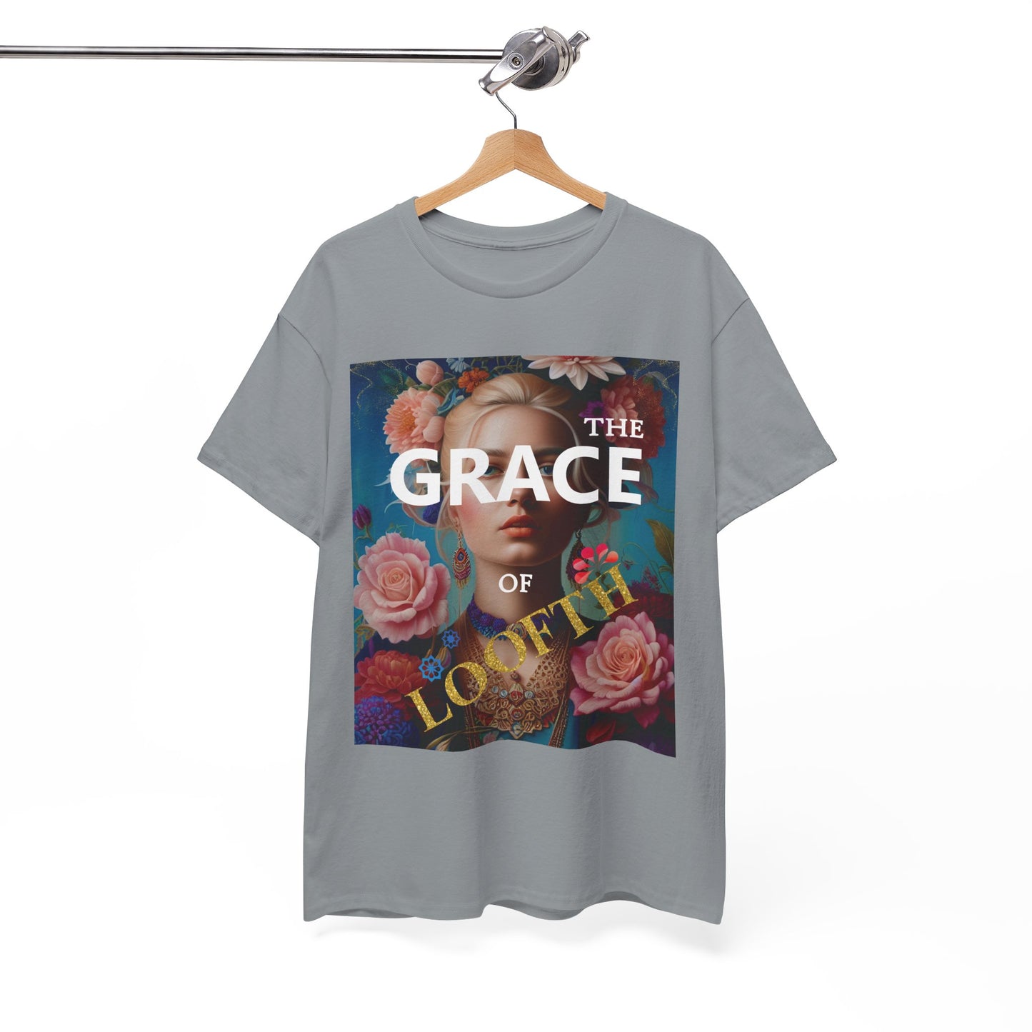 (F) Fleur de Grâce Unisex Heavy Cotton Tee
