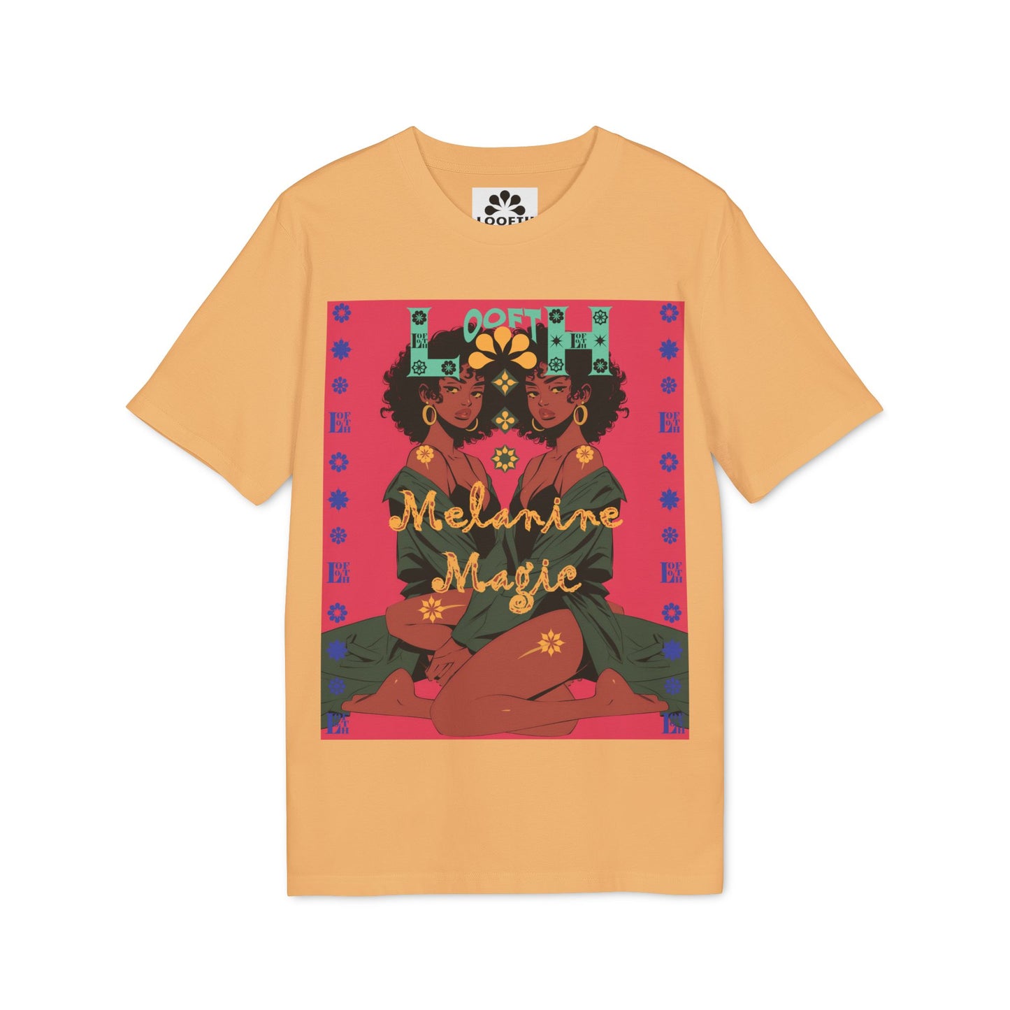 (F) Magie Ébène Unisex Organic Combed Cotton Medium Fit T-shirt