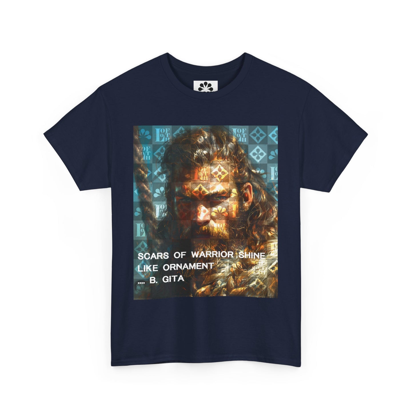(M) Gita Guerrière Unisex Heavy Cotton Tee