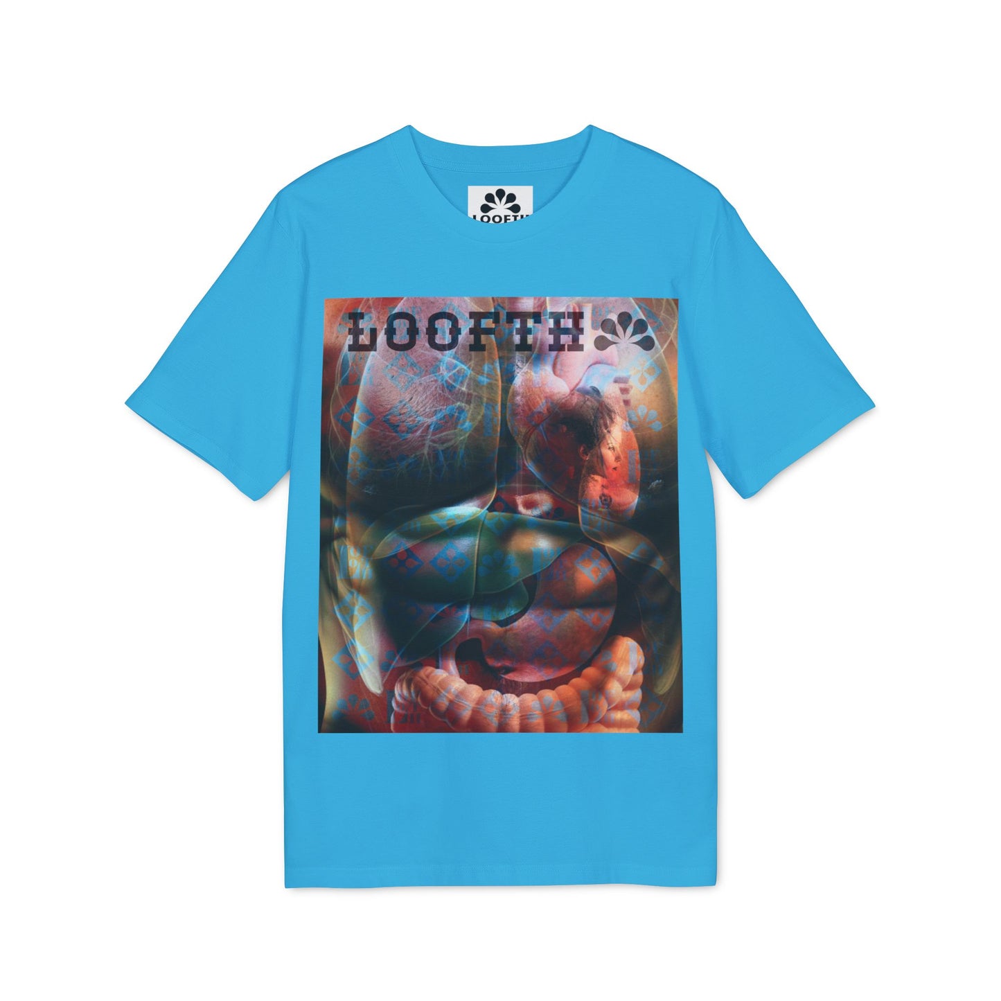 (F) Édifice Lumière Unisex Organic Combed Cotton Medium Fit T-shirt
