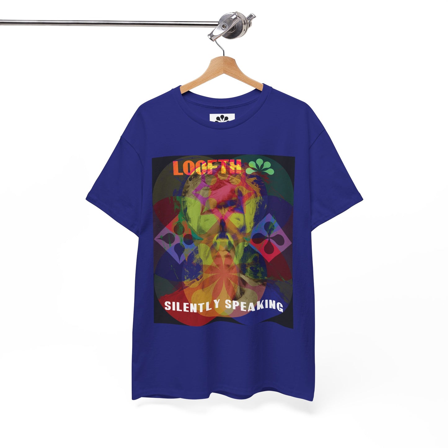 (M) Vibrance Silencieuse Unisex Heavy Cotton Tee