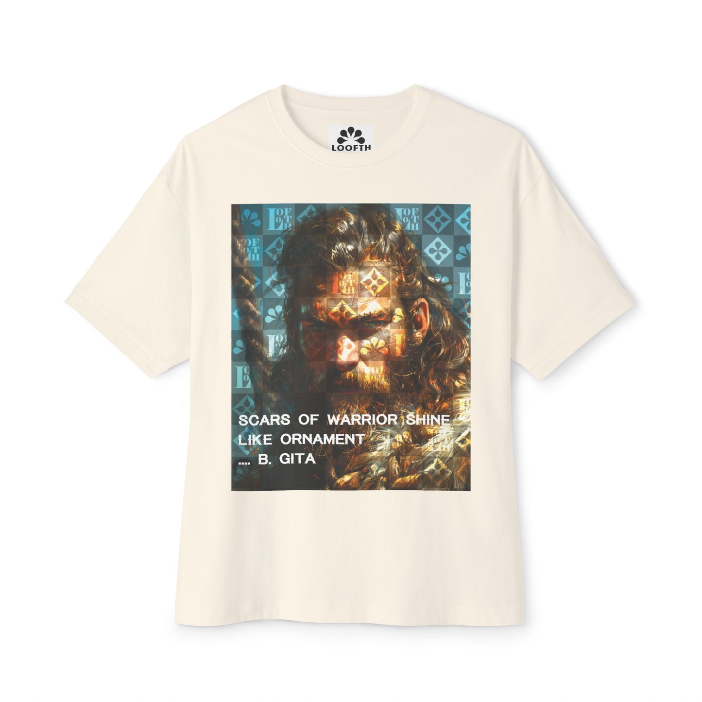 (F) Gita Guerrière Unisex Oversized Boxy Tee