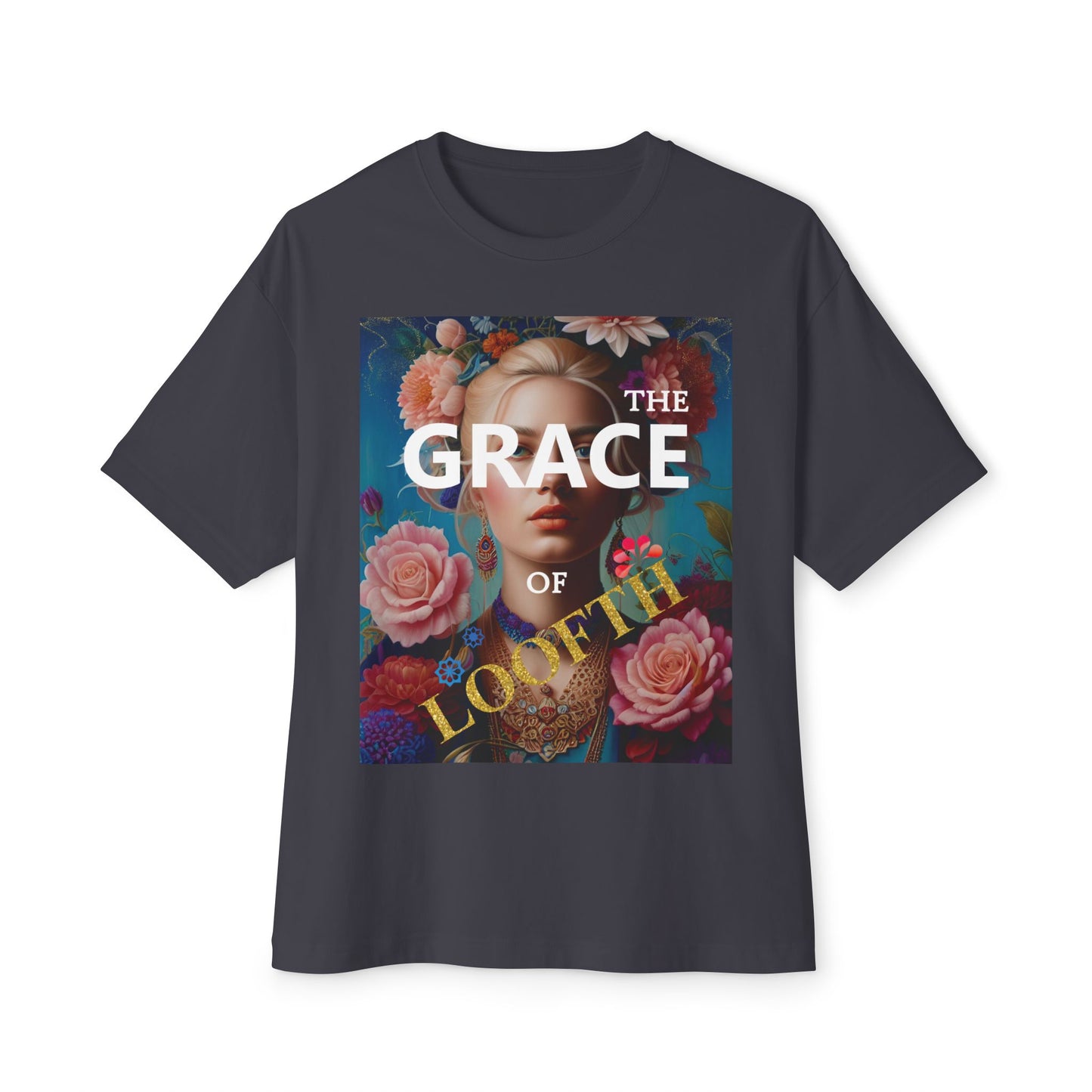 (F) Fleur de Grâce Unisex Organic Combed Cotton Medium Fit T-shirt