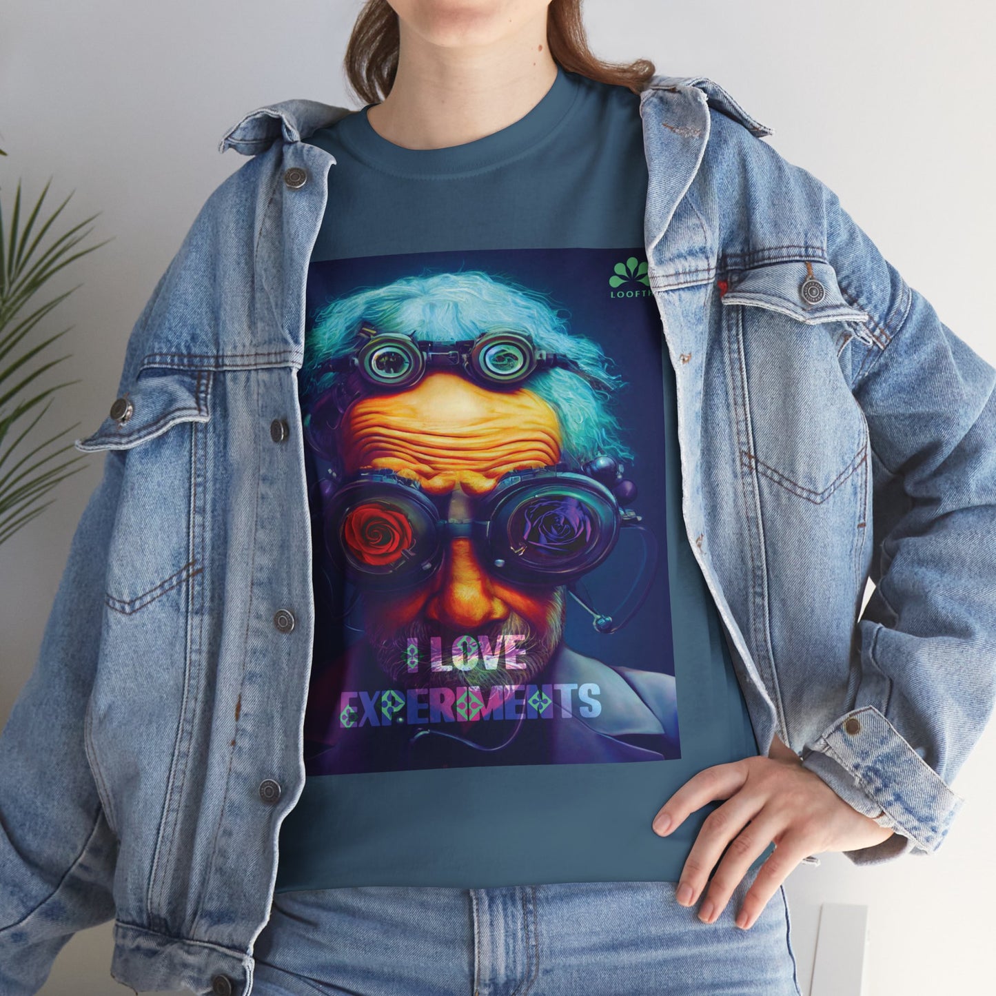 (M) Expérience Curieuse Unisex Heavy Cotton Tee