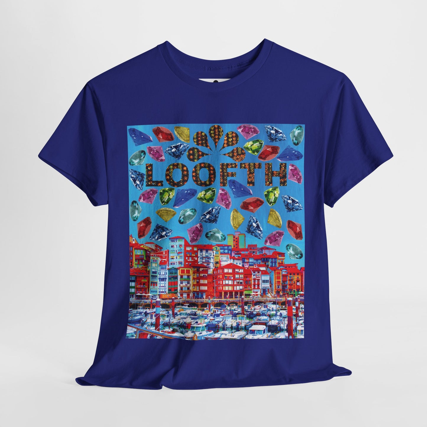 (M) Bijou Céleste Unisex Heavy Cotton Tee