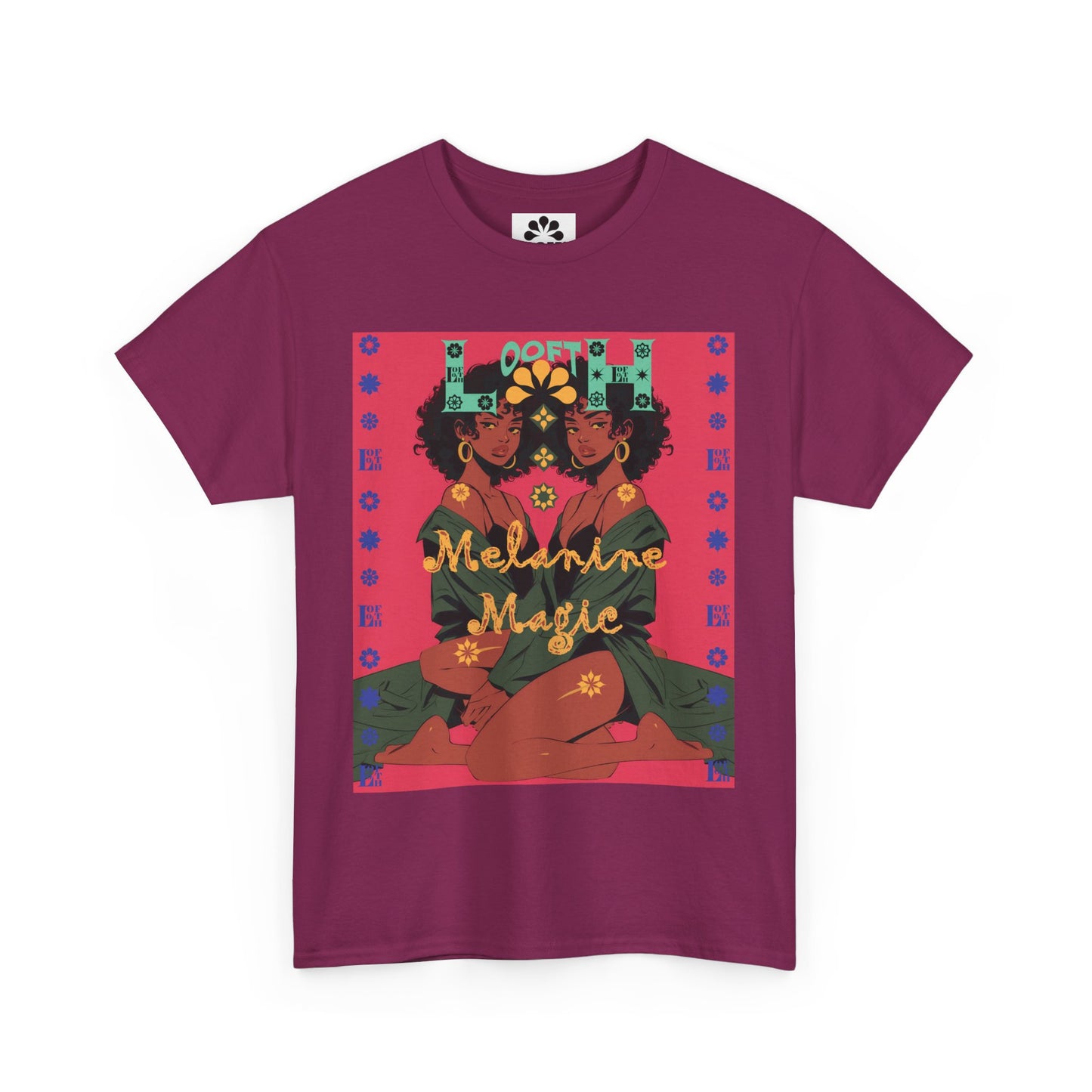 (F) Magie Ébène Unisex Heavy Cotton Tee