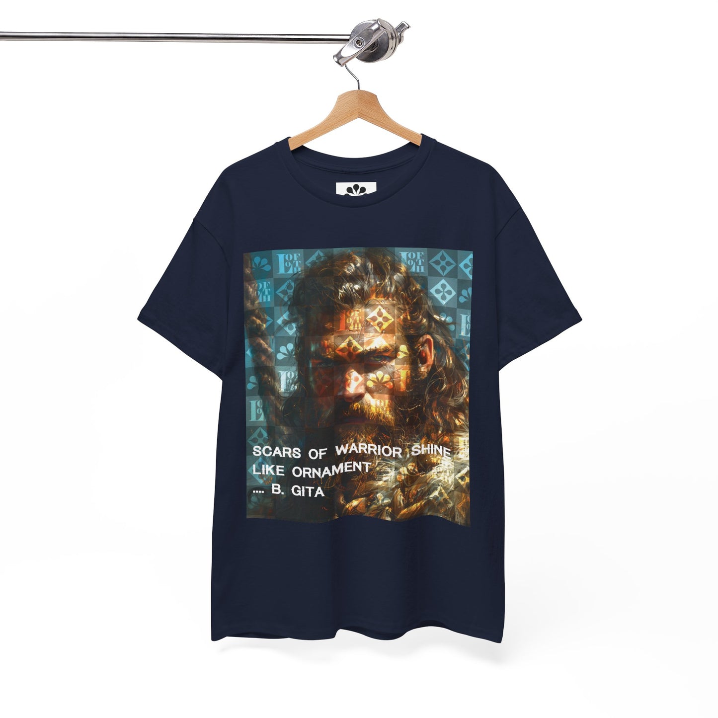 (M) Gita Guerrière Unisex Heavy Cotton Tee