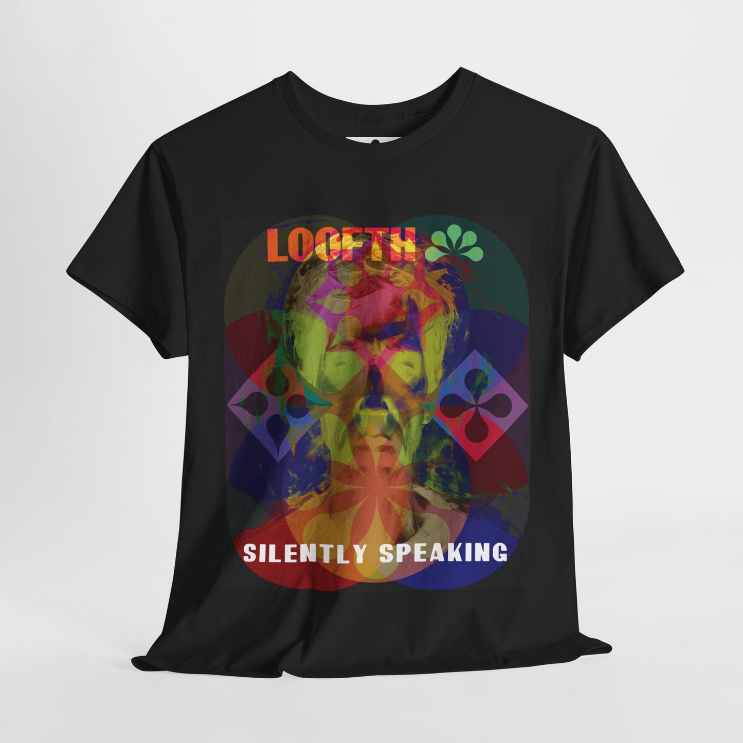 (M) Vibrance Silencieuse Unisex Heavy Cotton Tee